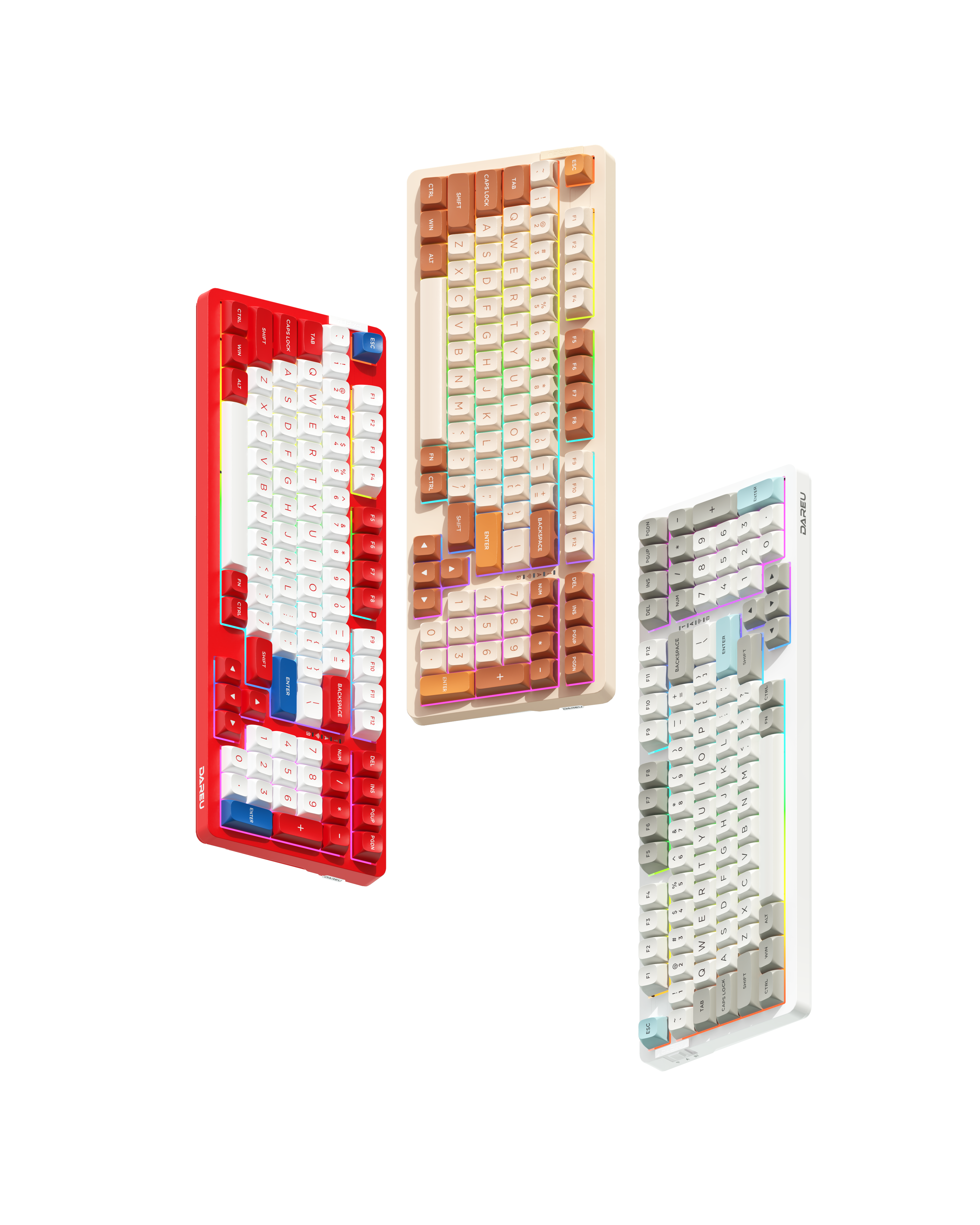 Daryou，Mechanical keyboard，98 column，Cake，Table setting，