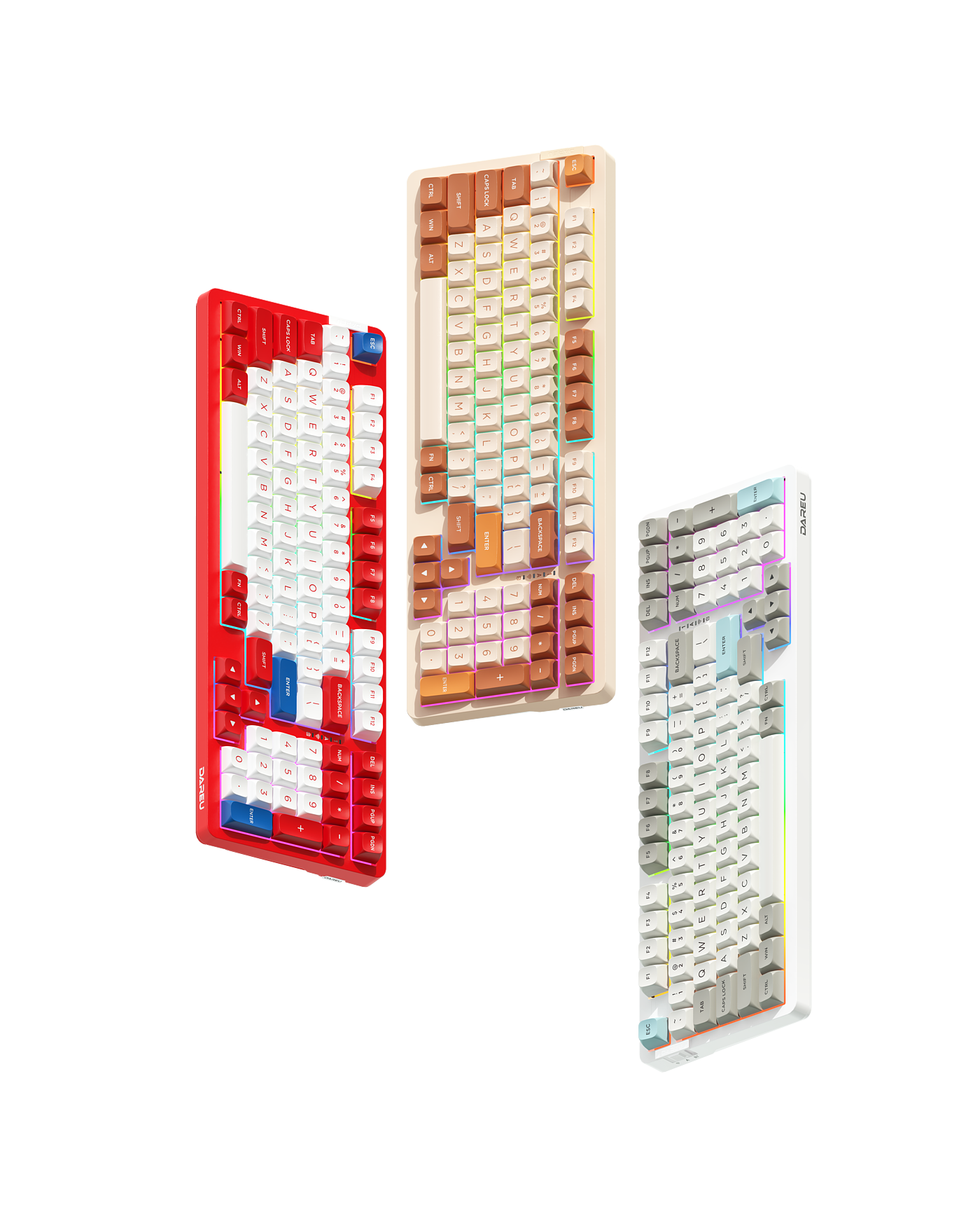 Daryou，Mechanical keyboard，98 column，Cake，Table setting，