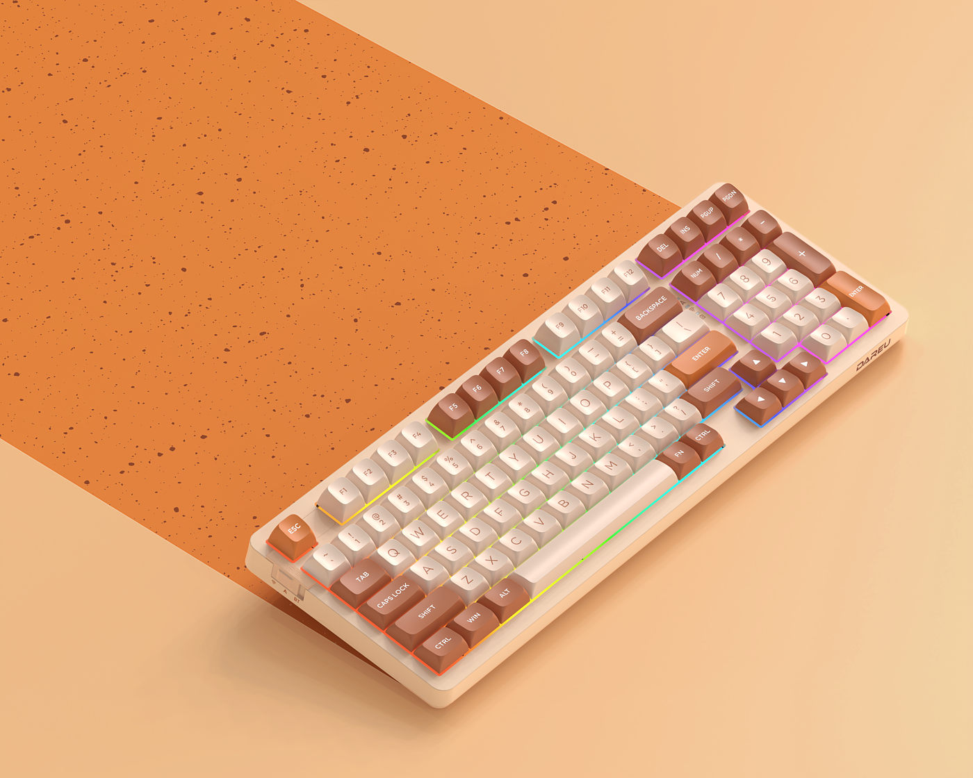 Daryou，Mechanical keyboard，98 column，Cake，Table setting，