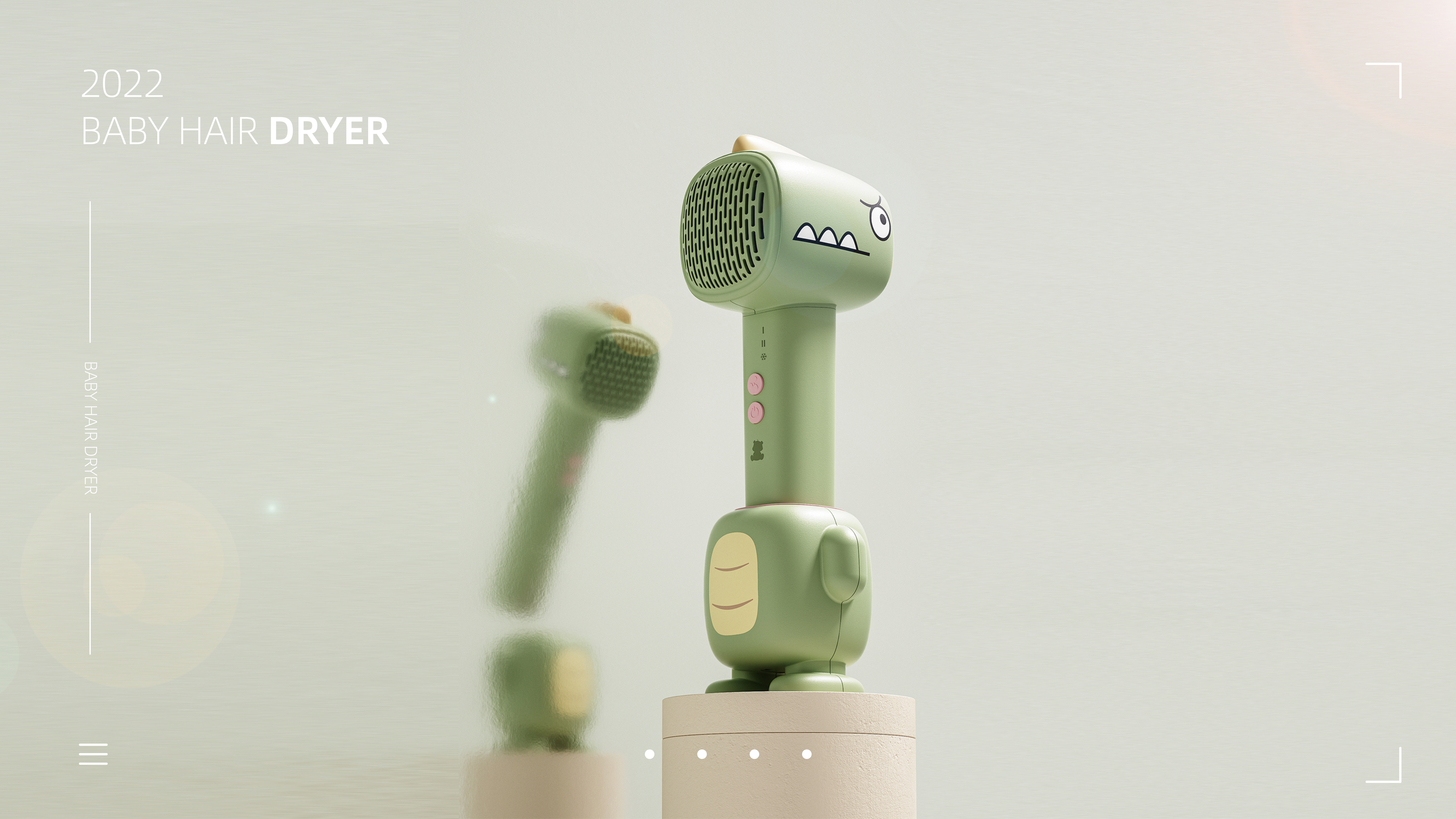 Wireless baby hair dryer，