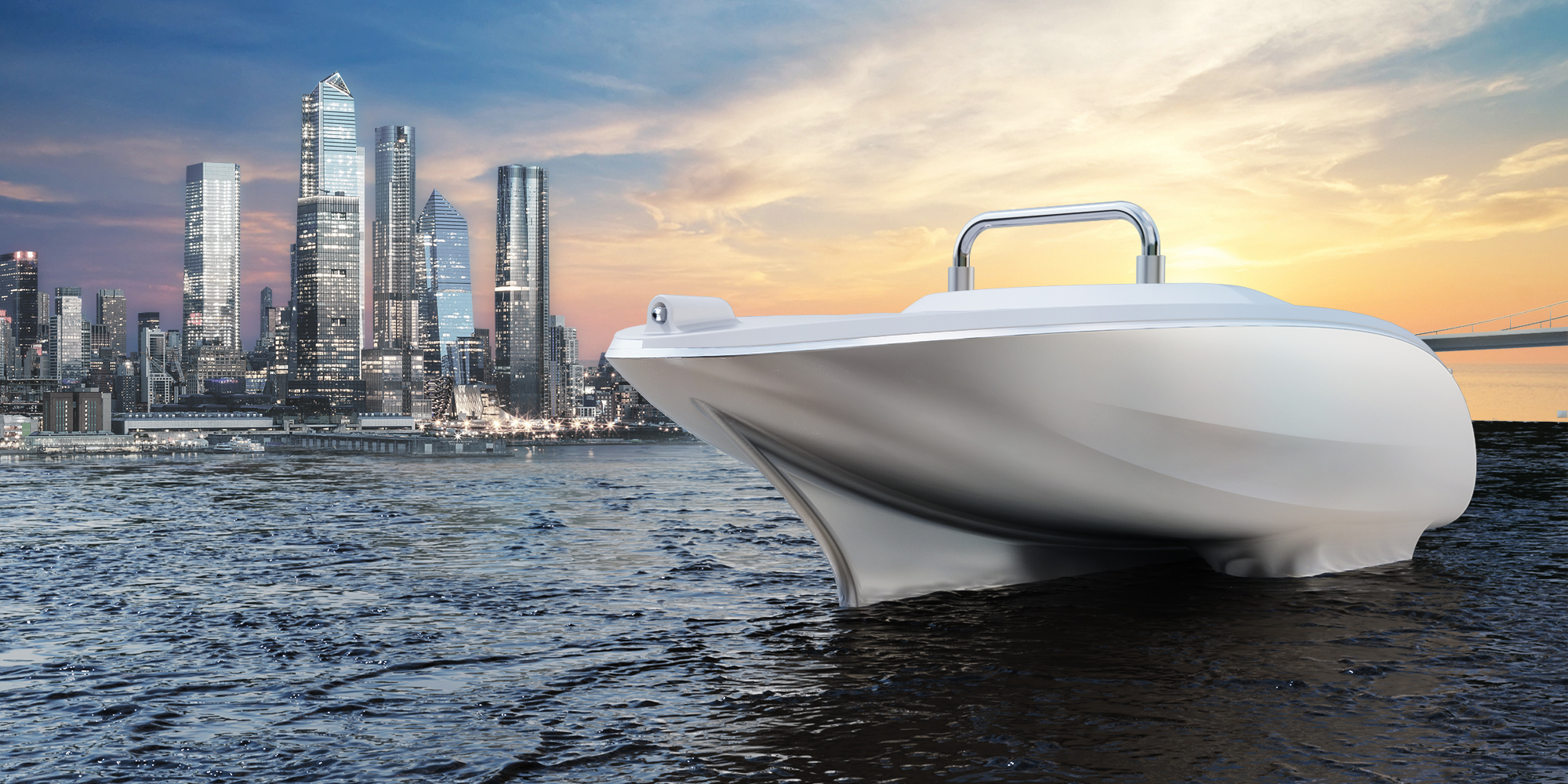 Nest boat，Tool class，streamline，ship，Fish gear，Water boat，product design，Structural design，