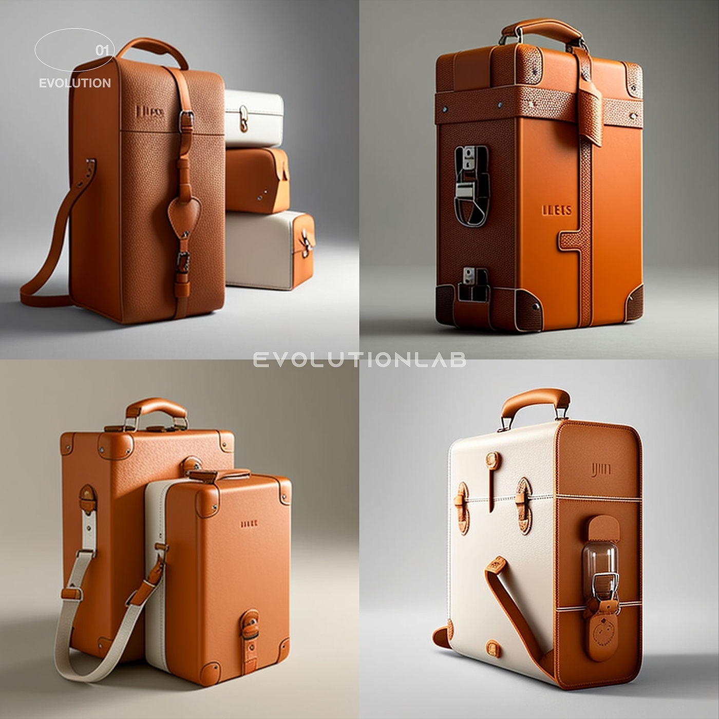 luggage and bags，trunk，ai，Design，product design，ai，inspiration，