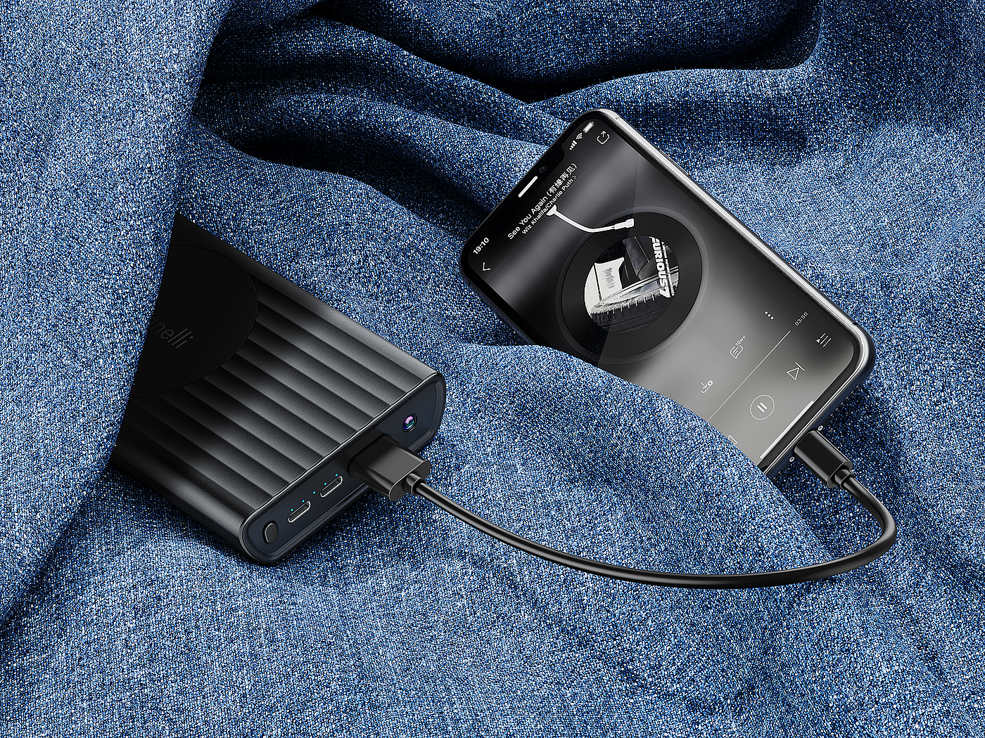 Headphone rendering，Camera rendering，Power bank rendering，3C products，