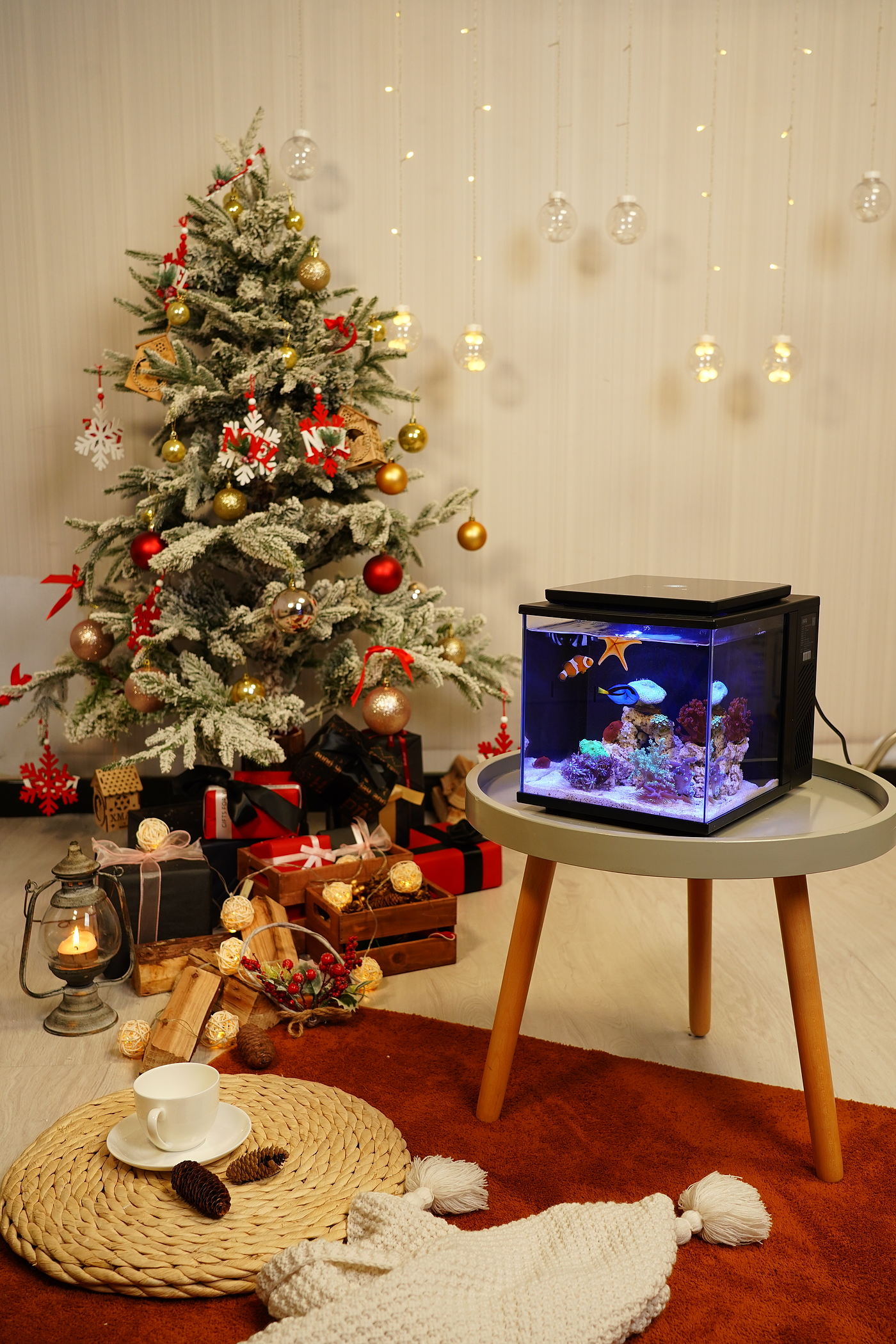 fish tank，intelligence，Sea tank，