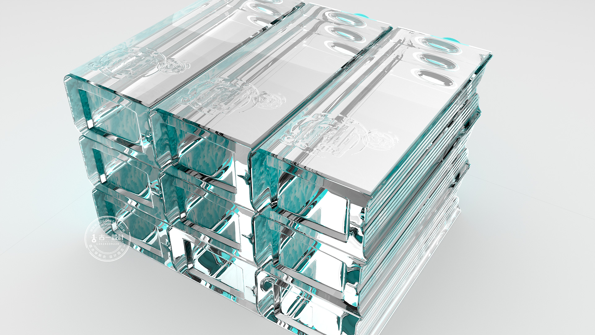 Mineral water packaging design，Bottle design，Packaging Design of Water Bottle，Gu Yi design，