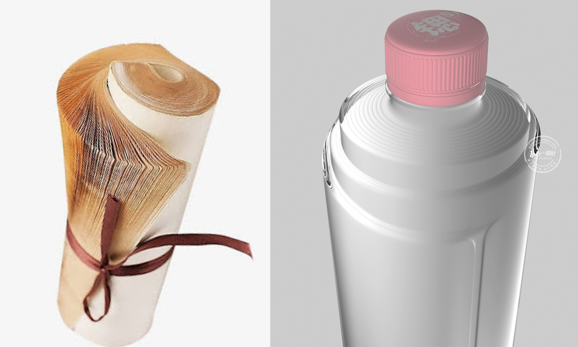 Mineral water packaging design，Bottle design，Packaging Design of Water Bottle，Gu Yi design，