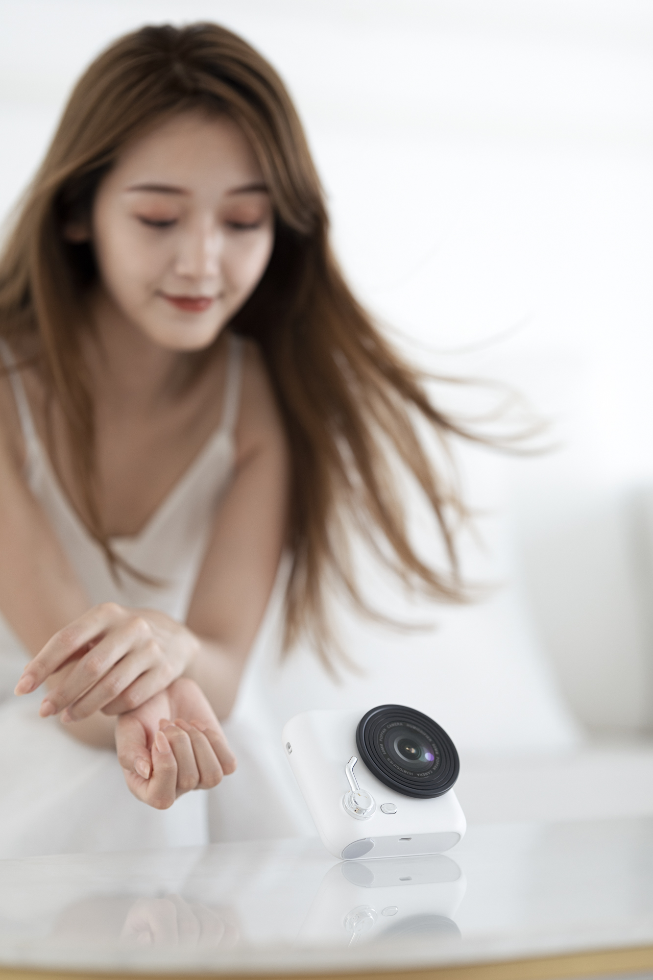 halter ，Fan，spray，shot，Shenzhen，