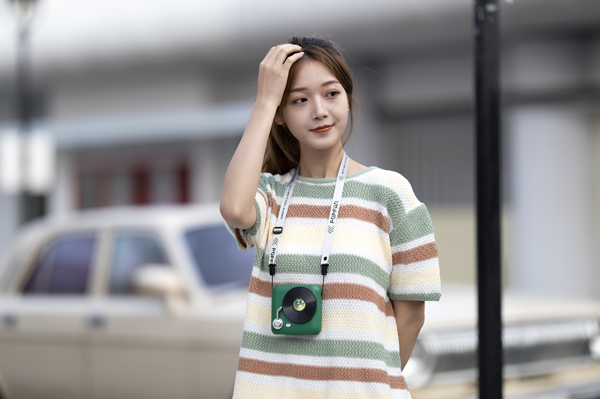 halter ，Fan，spray，Shenzhen，shot，