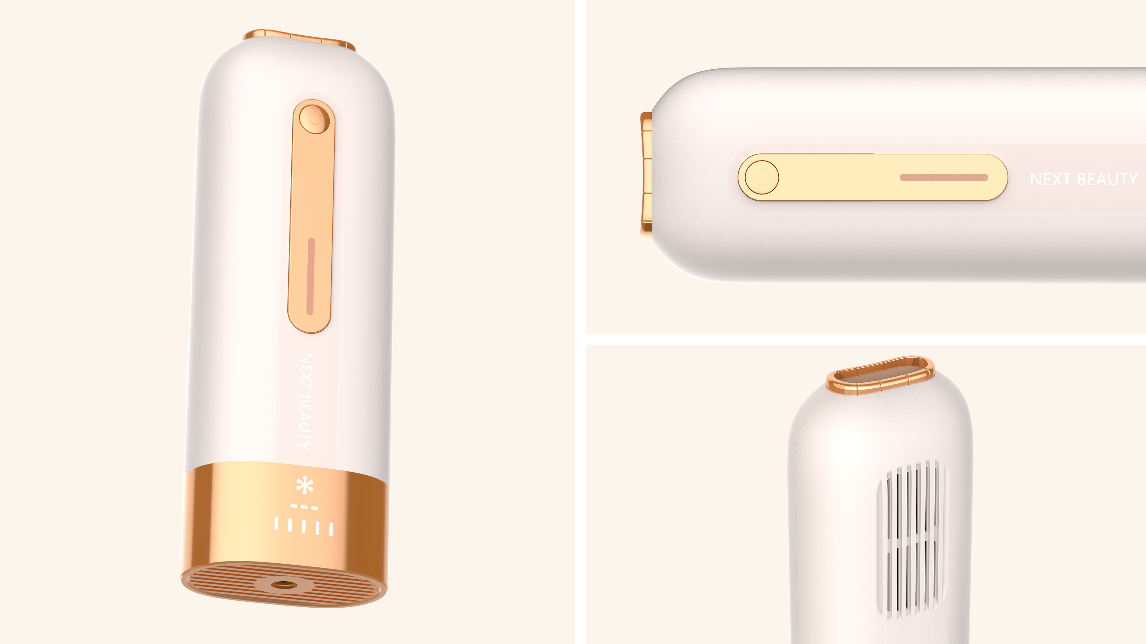 Depilatory instrument，product design，industrial design，Light luxury，Female products，Laser hair removal instrument，cosmetic instrument，