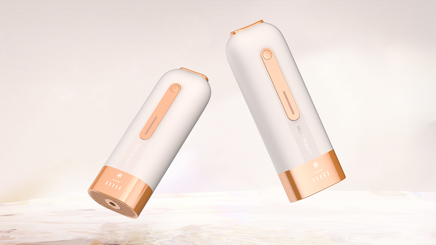 Depilatory instrument，product design，industrial design，Light luxury，Female products，Laser hair removal instrument，cosmetic instrument，