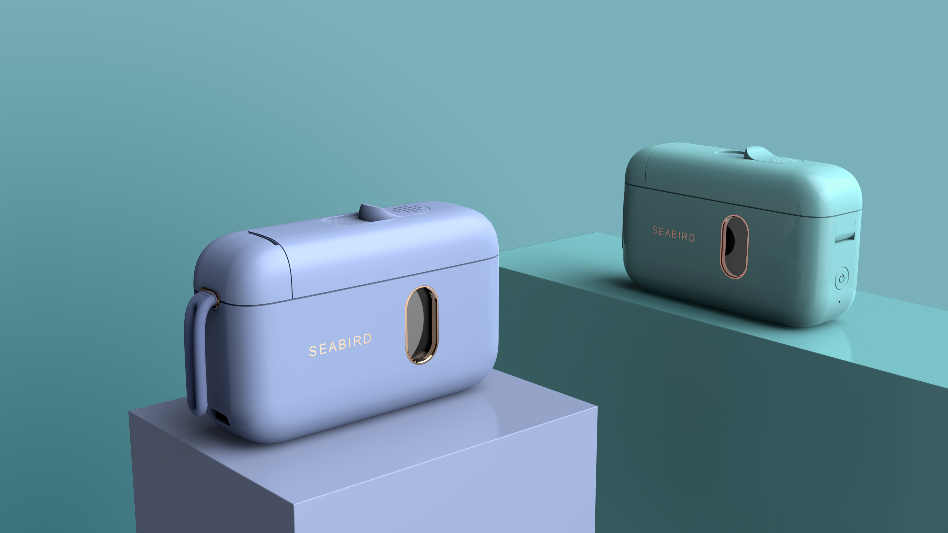 industrial design，product design，printer，Sticker printer，Simple design，