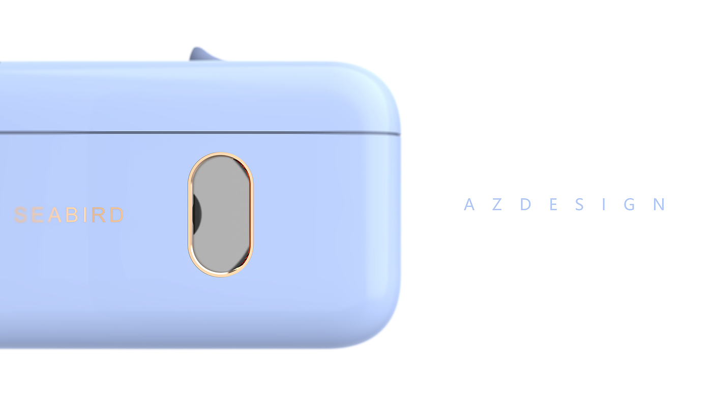 industrial design，product design，printer，Sticker printer，Simple design，