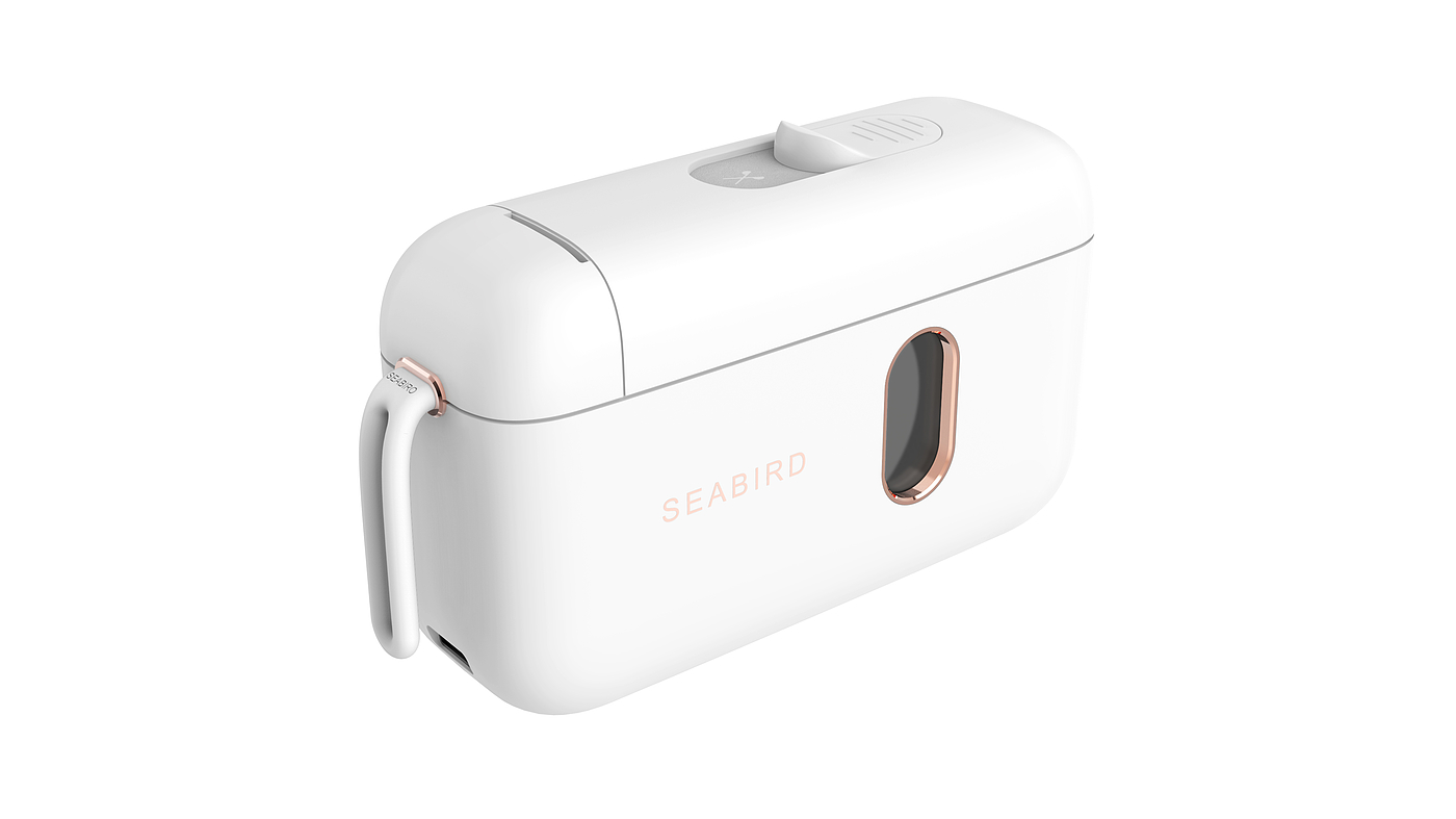 industrial design，product design，printer，Sticker printer，Simple design，