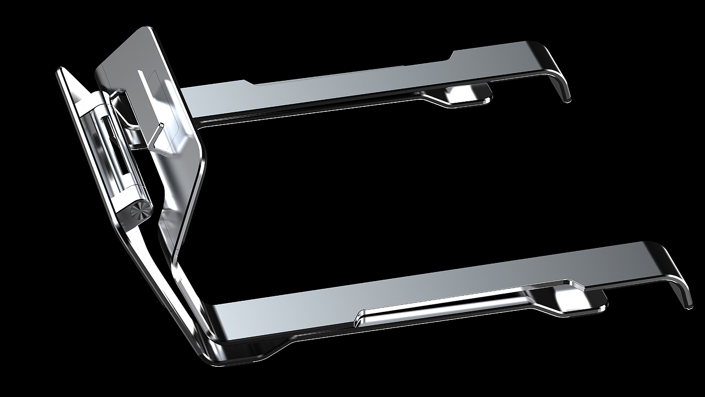 sheet metal，Bend，workmanship，computer，Bracket，Minimalist，