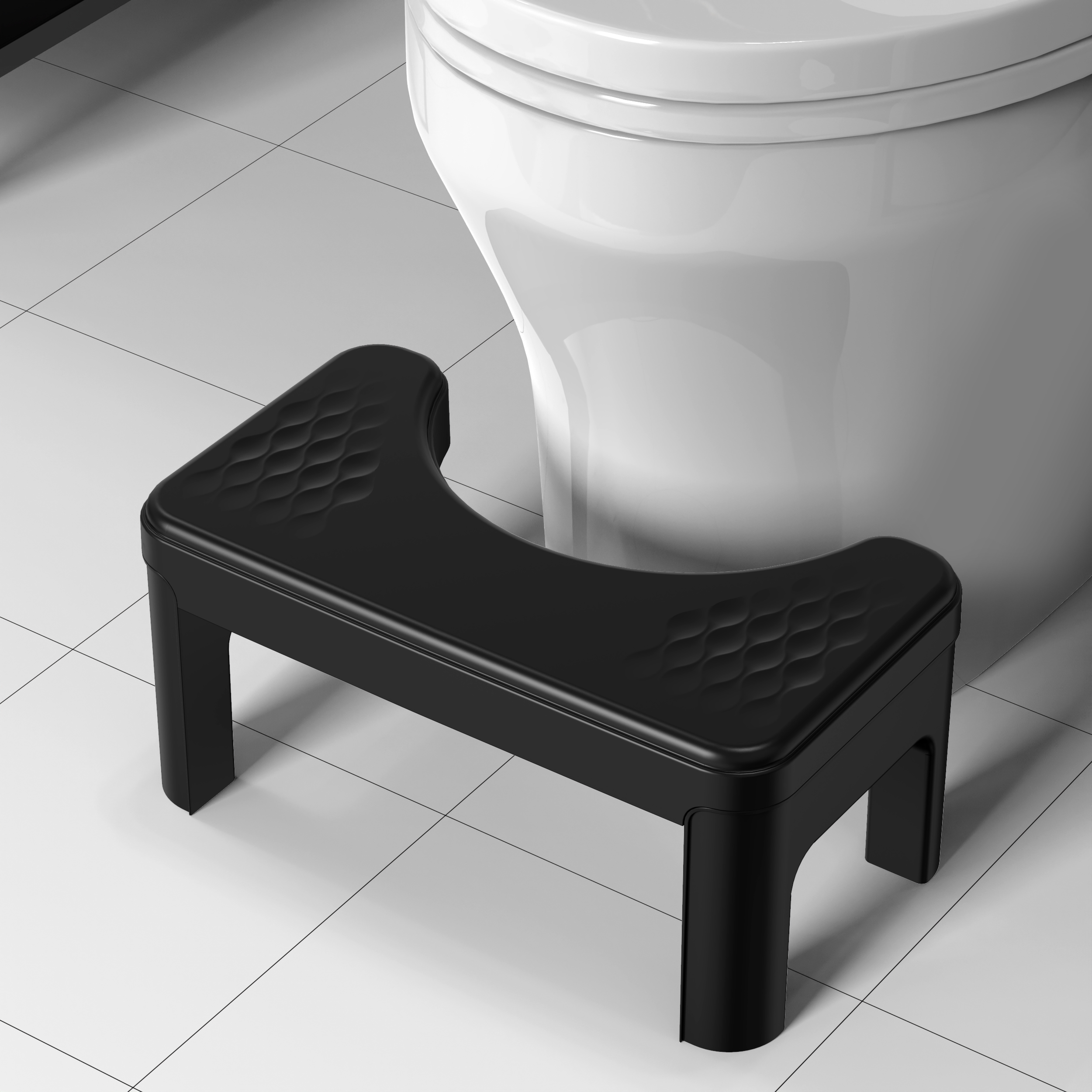 Step on toilet stool，