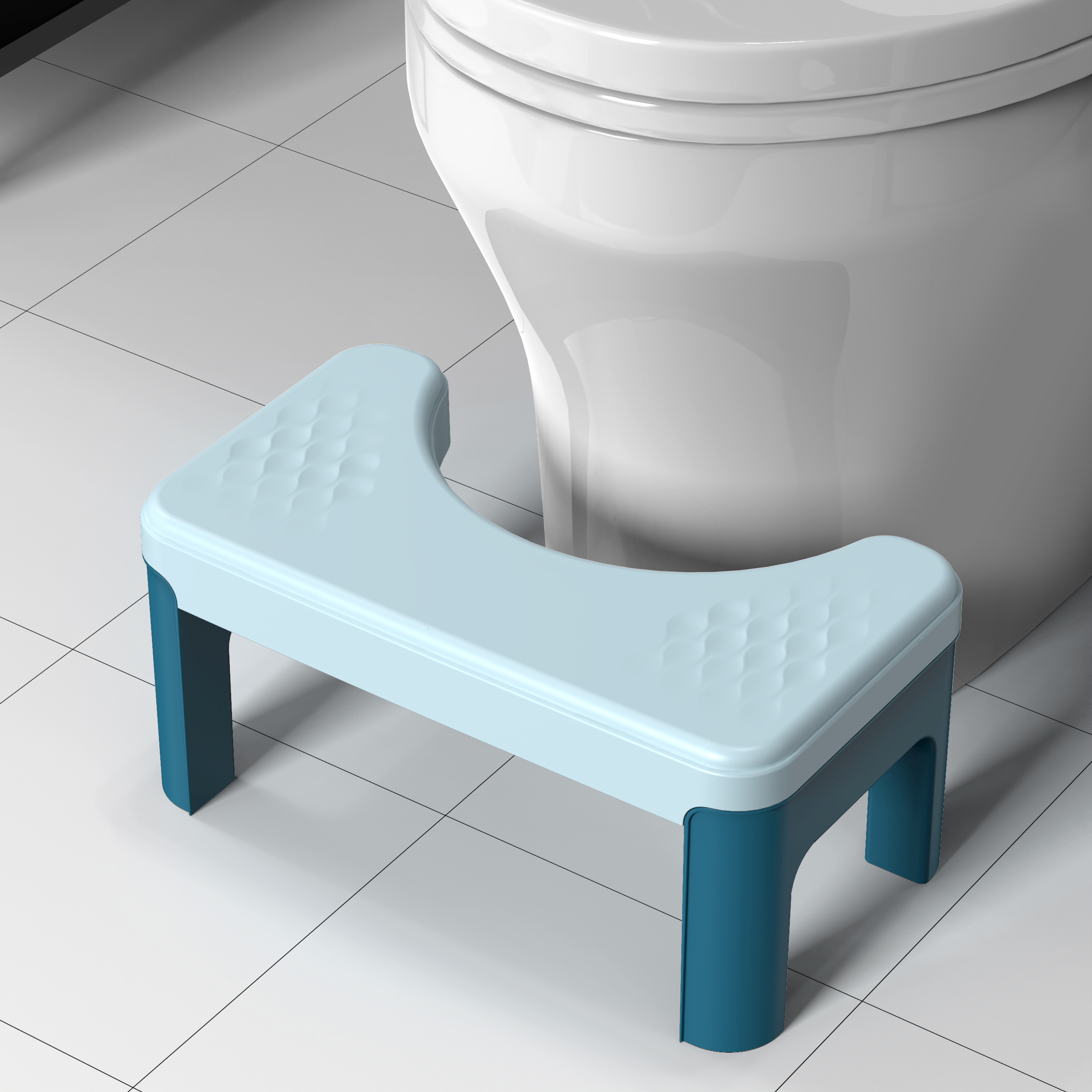 Step on toilet stool，