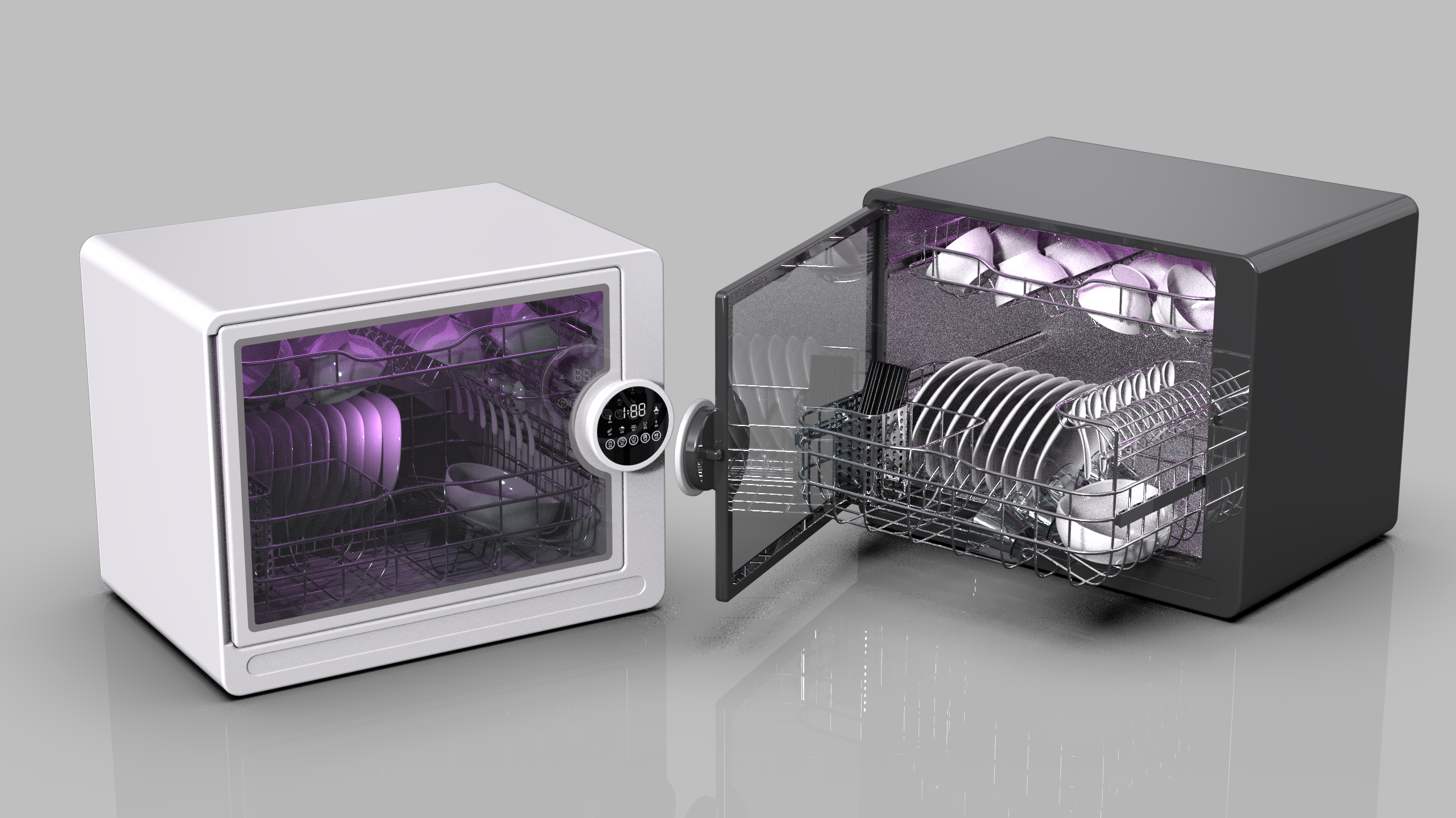 dishwasher，household electrical appliances，clean，Disinfection machine，intelligence，Home Furnishing，an electric appliance，