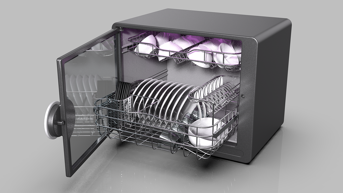 dishwasher，household electrical appliances，clean，Disinfection machine，intelligence，Home Furnishing，an electric appliance，