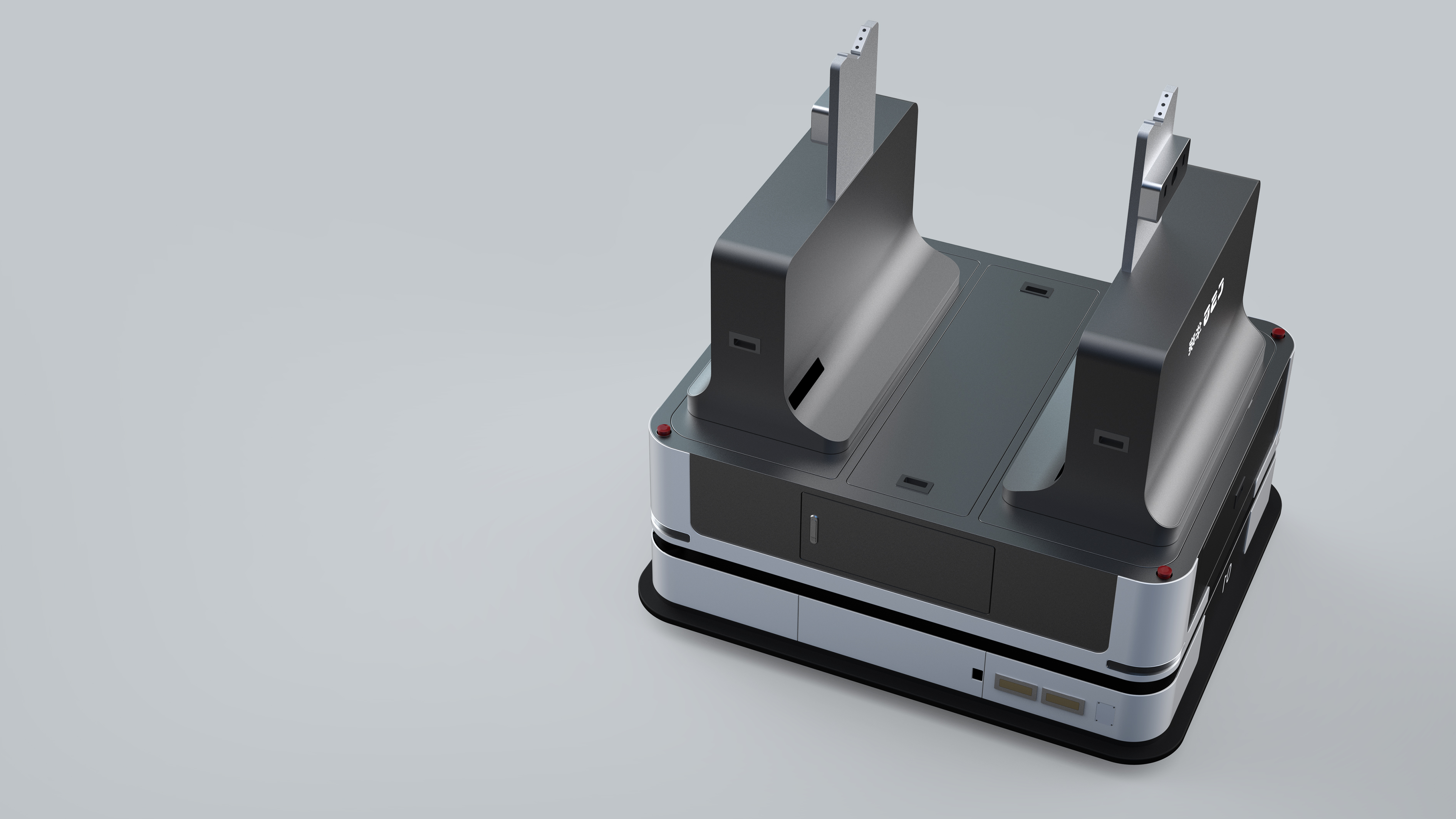 industrial design，Double fork lift，
