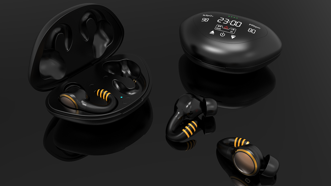 Bluetooth headset，Smart headset，Blood oxygen，headset，In ear，