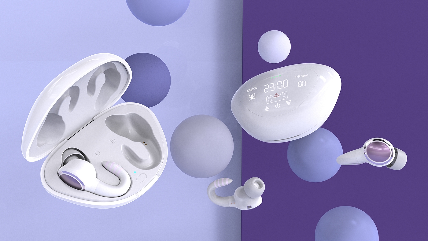 Bluetooth headset，Smart headset，Blood oxygen，headset，In ear，