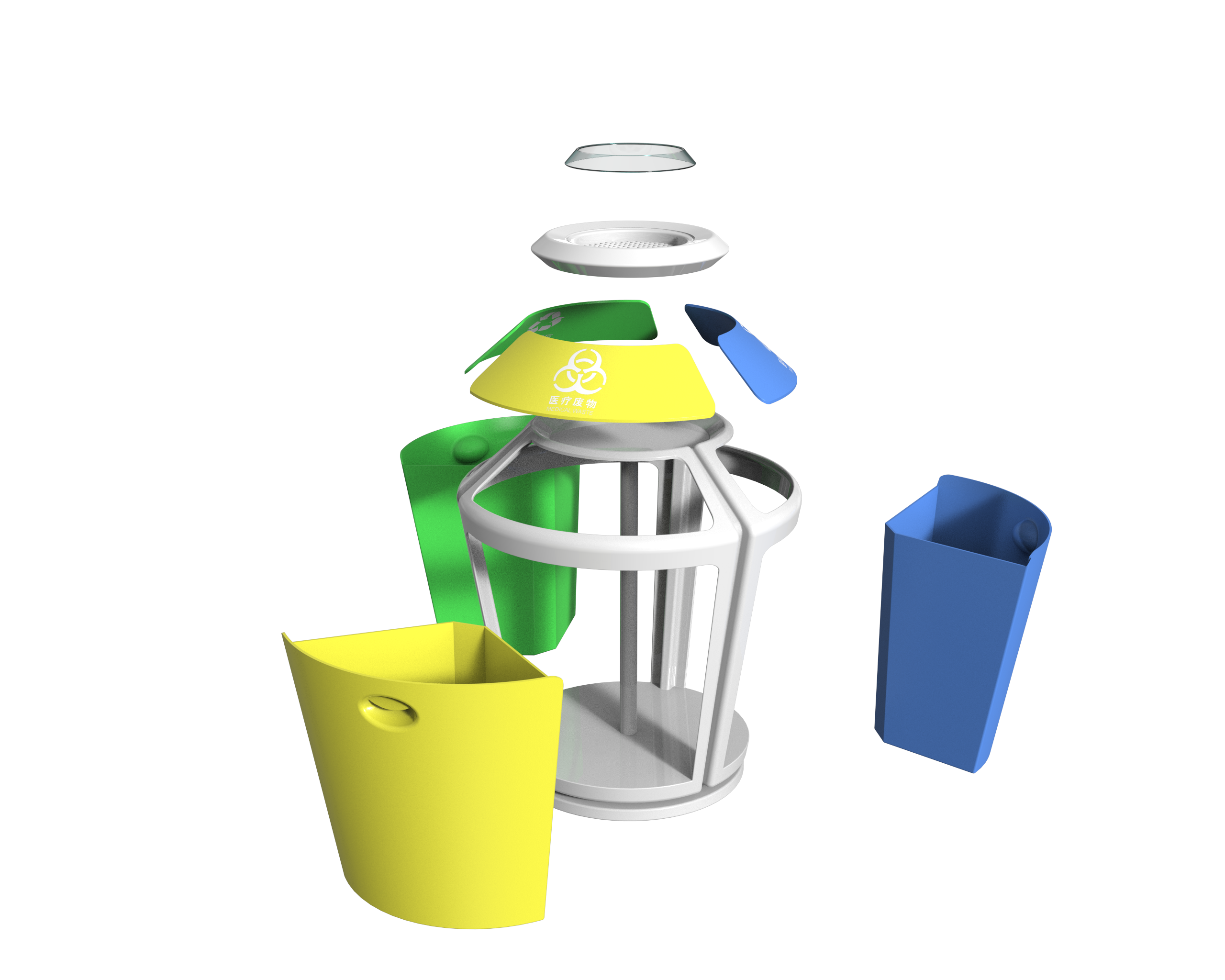 trash can，Public trash can，public，garbage，hygiene，