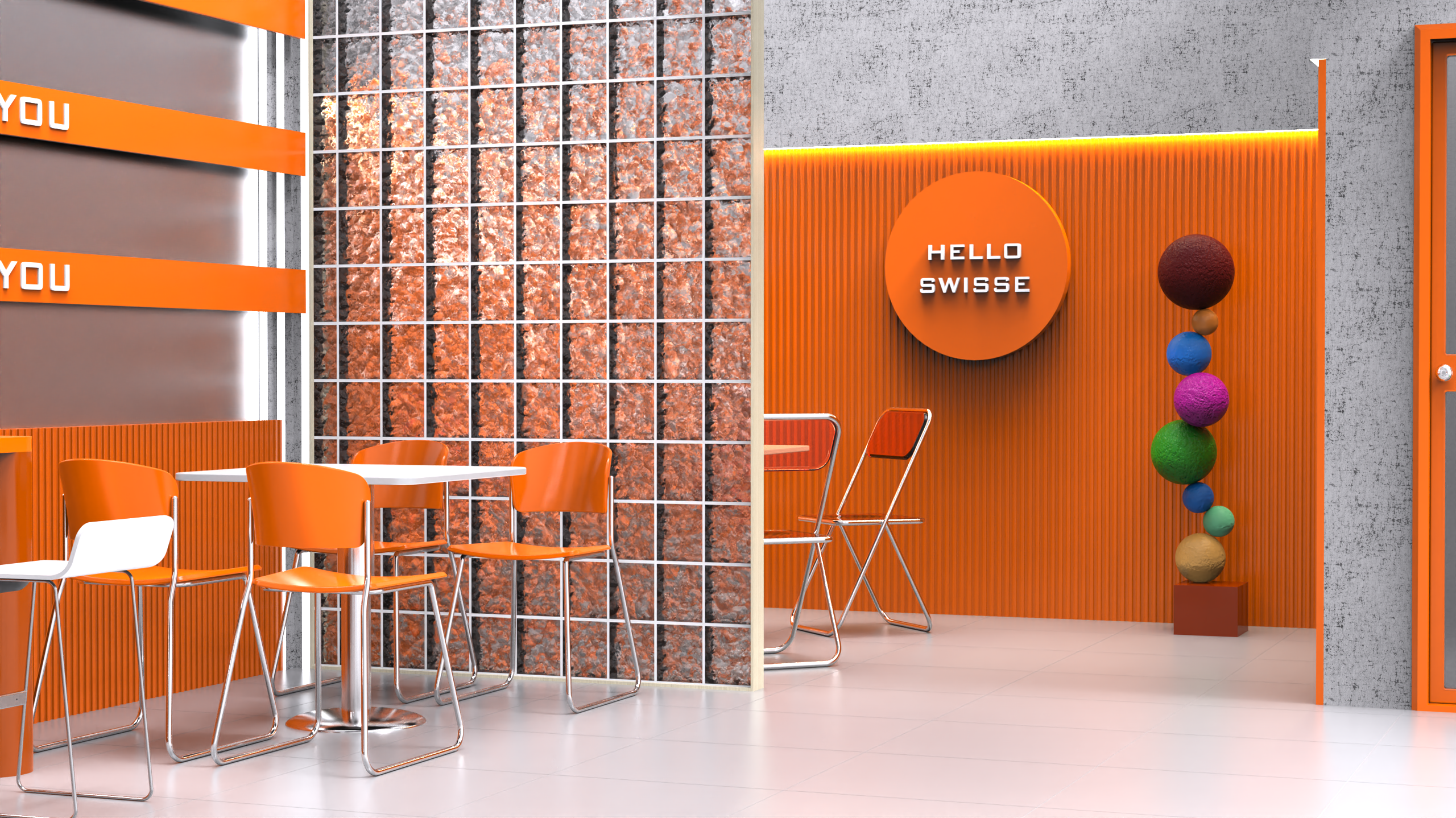 Exhibition hall，Design，cafe，environmental design，Interior design，