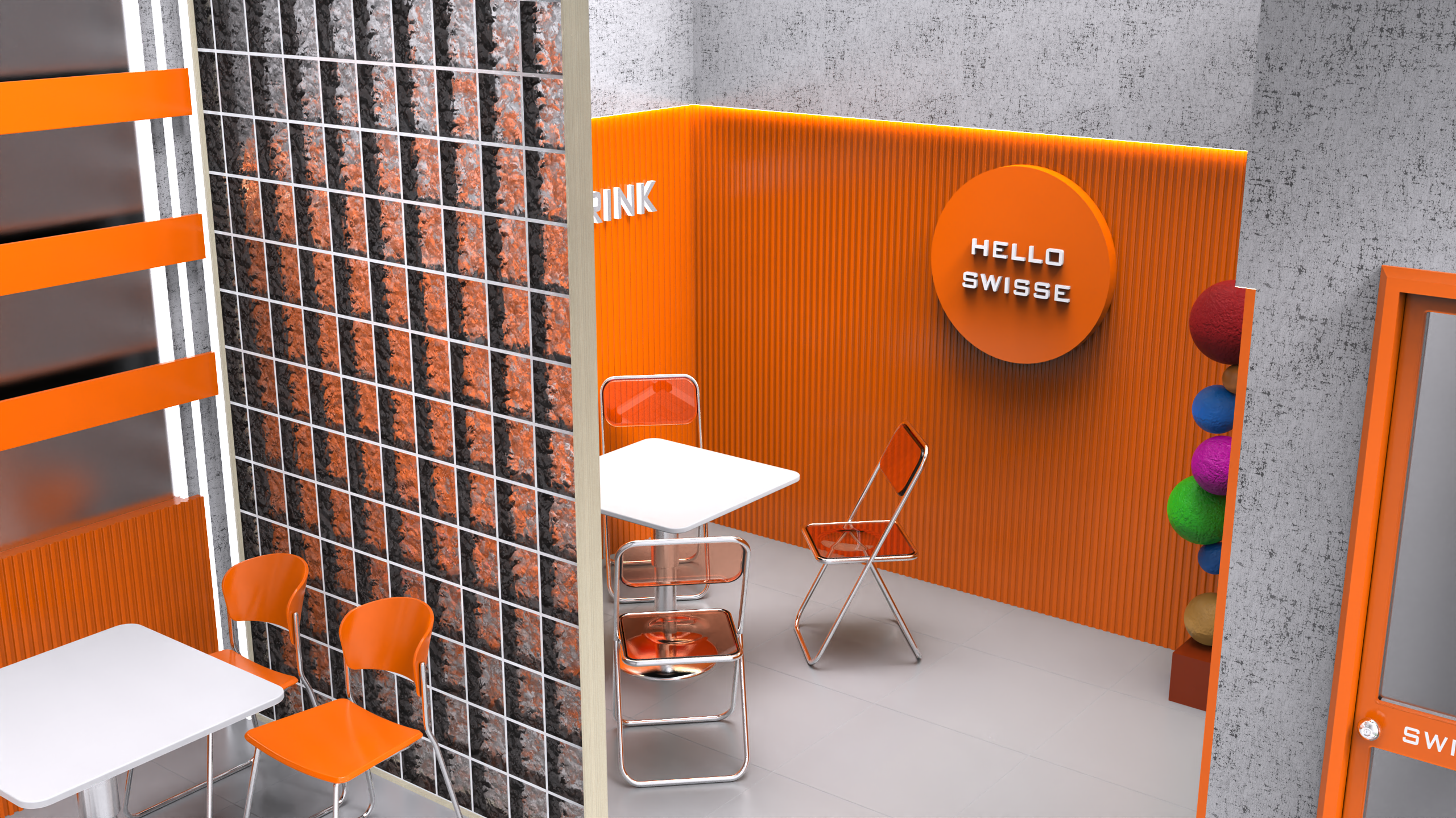 Exhibition hall，Design，cafe，environmental design，Interior design，