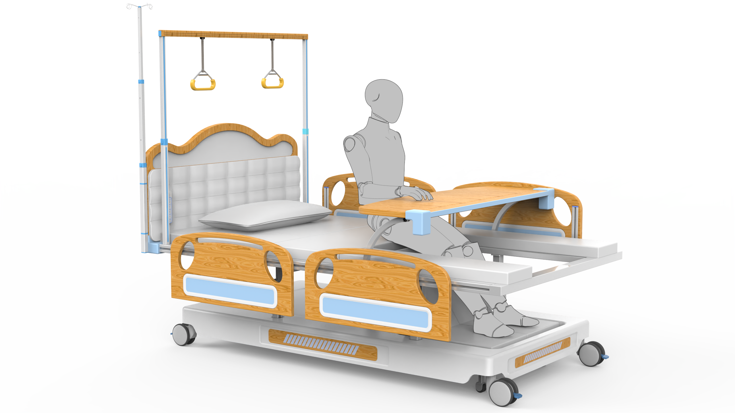 hospital，medical care，Beds，treatment，Mobile beds，physiotherapy，Hospital facilities，hospital bed，