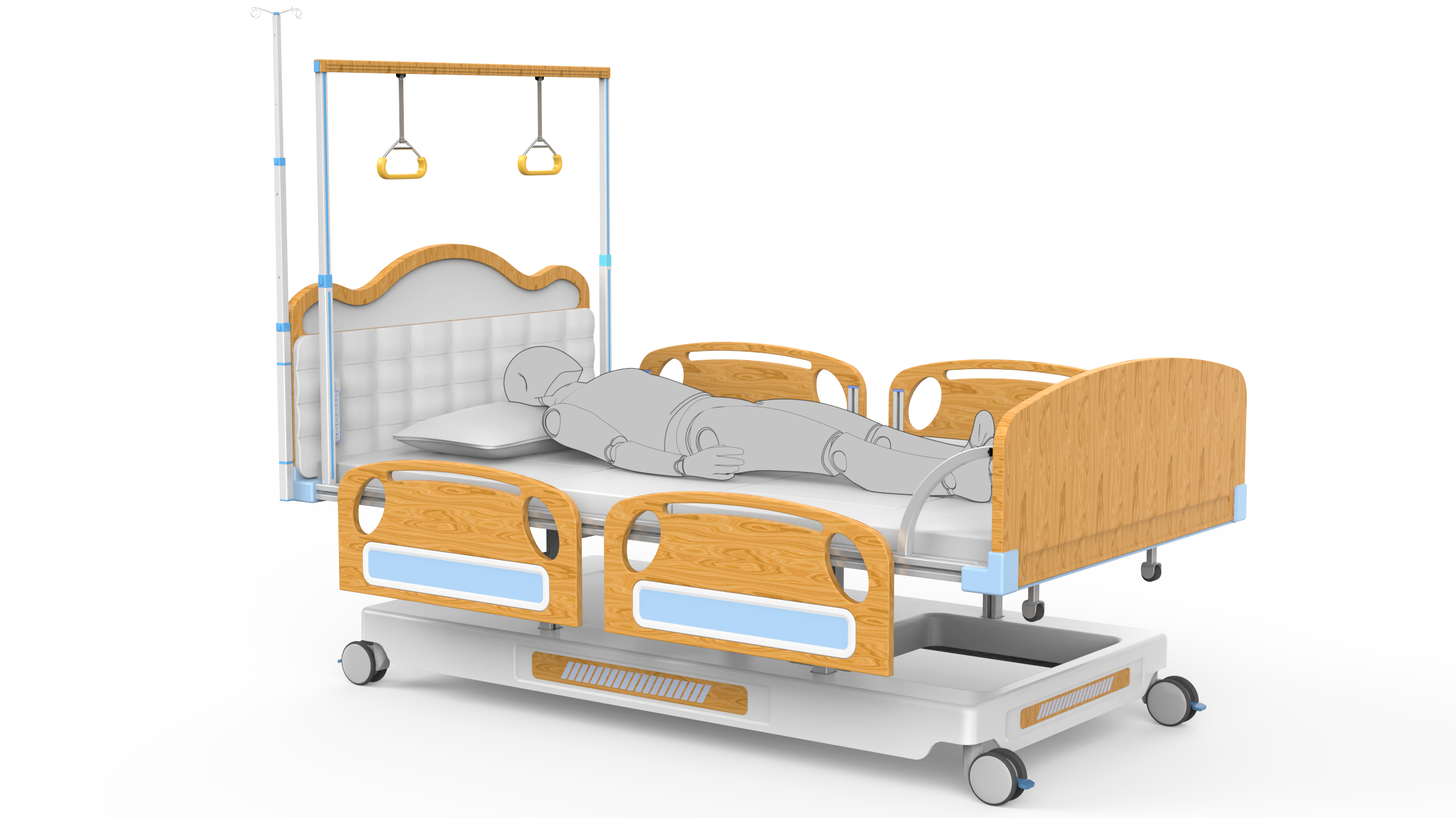hospital，medical care，Beds，treatment，Mobile beds，physiotherapy，Hospital facilities，hospital bed，