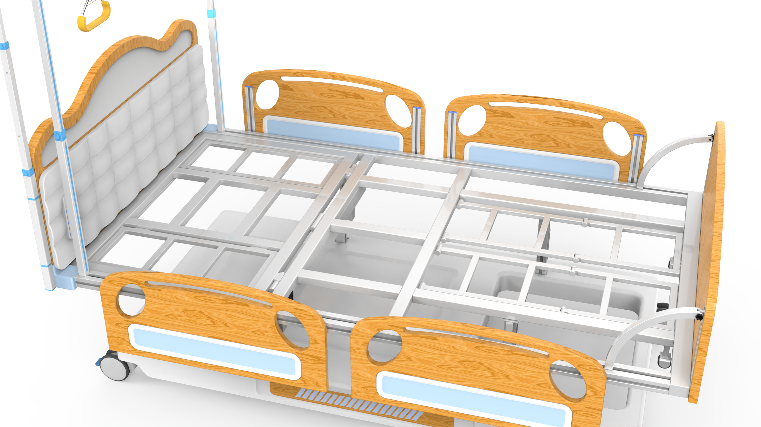 hospital，medical care，Beds，treatment，Mobile beds，physiotherapy，Hospital facilities，hospital bed，