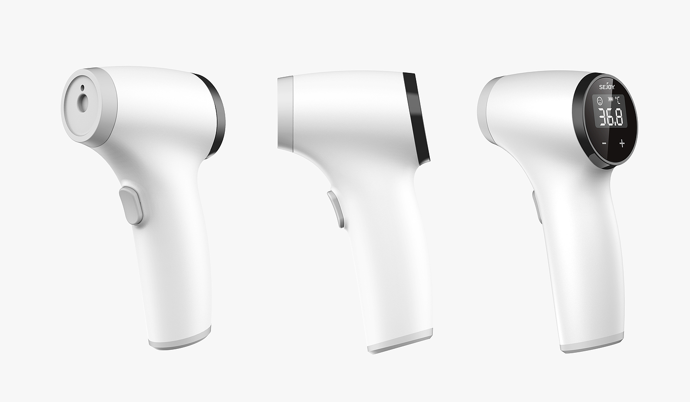 Ear temperature gun，forehead thermometer，medical apparatus and instruments，thermometer，hold，measure，
