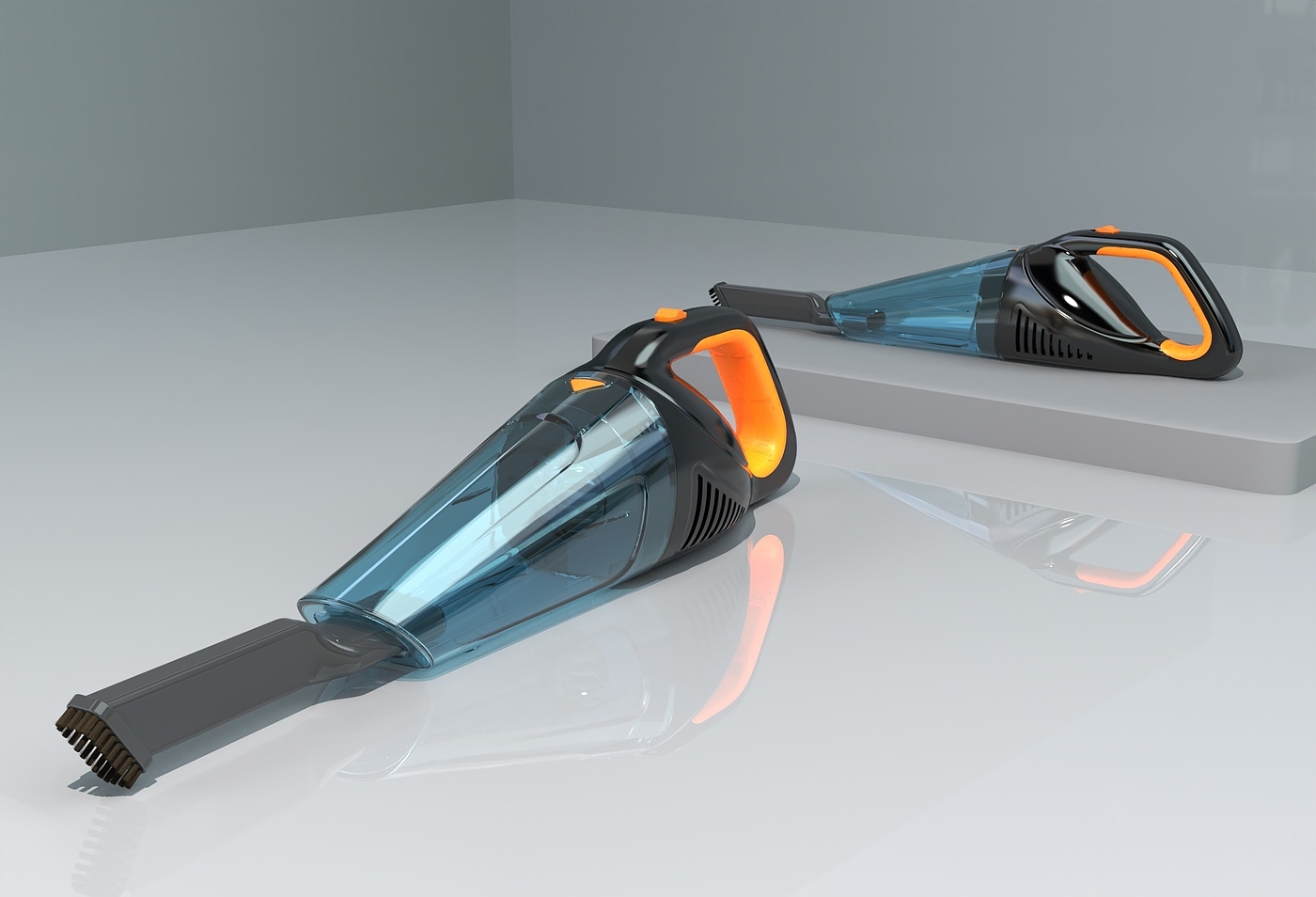 Vacuum cleaner，Car vacuum cleaner，Appearance design，Interior accessories，clear，