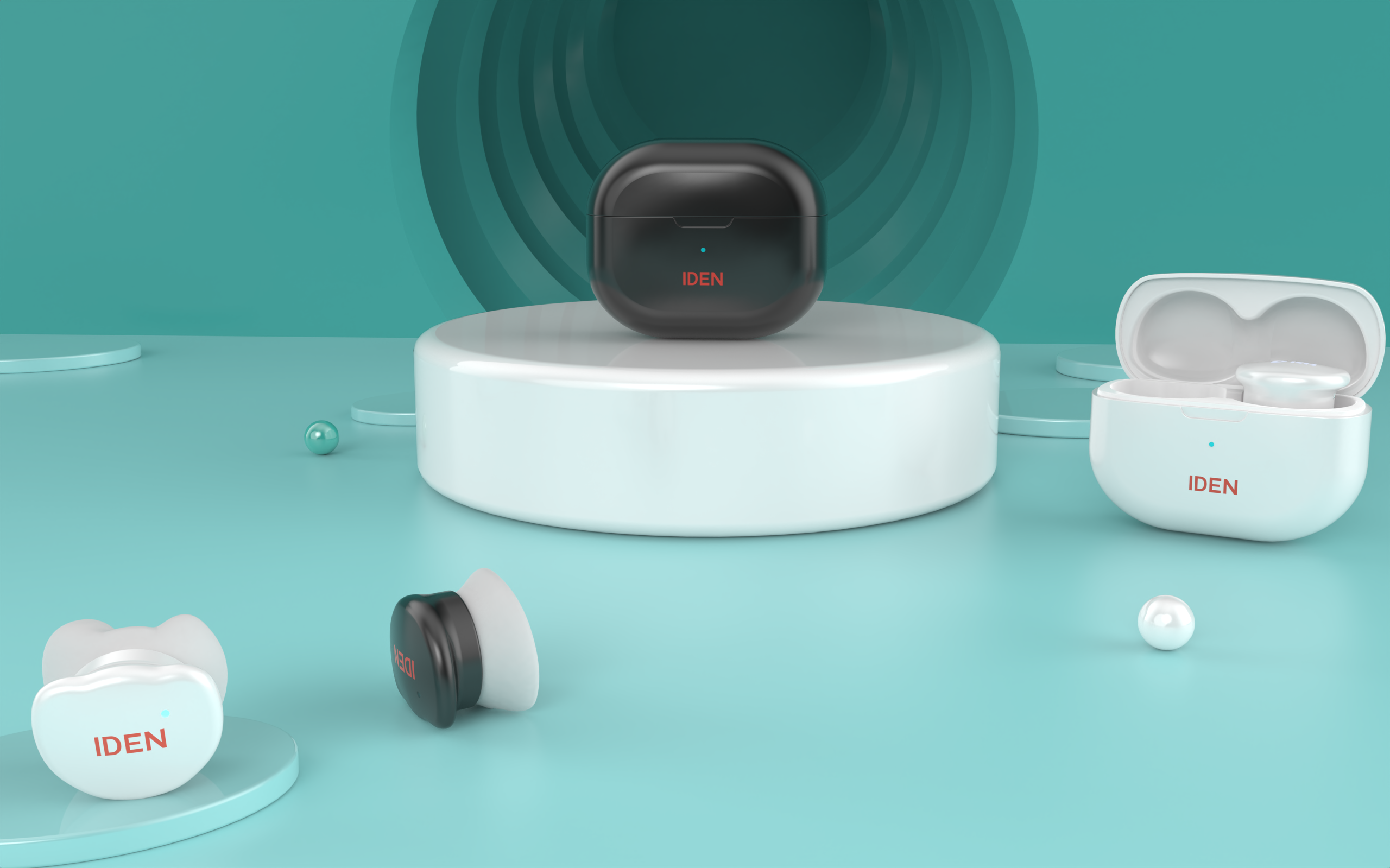 headset，Bluetooth headset，In ear headphones，Appearance design，