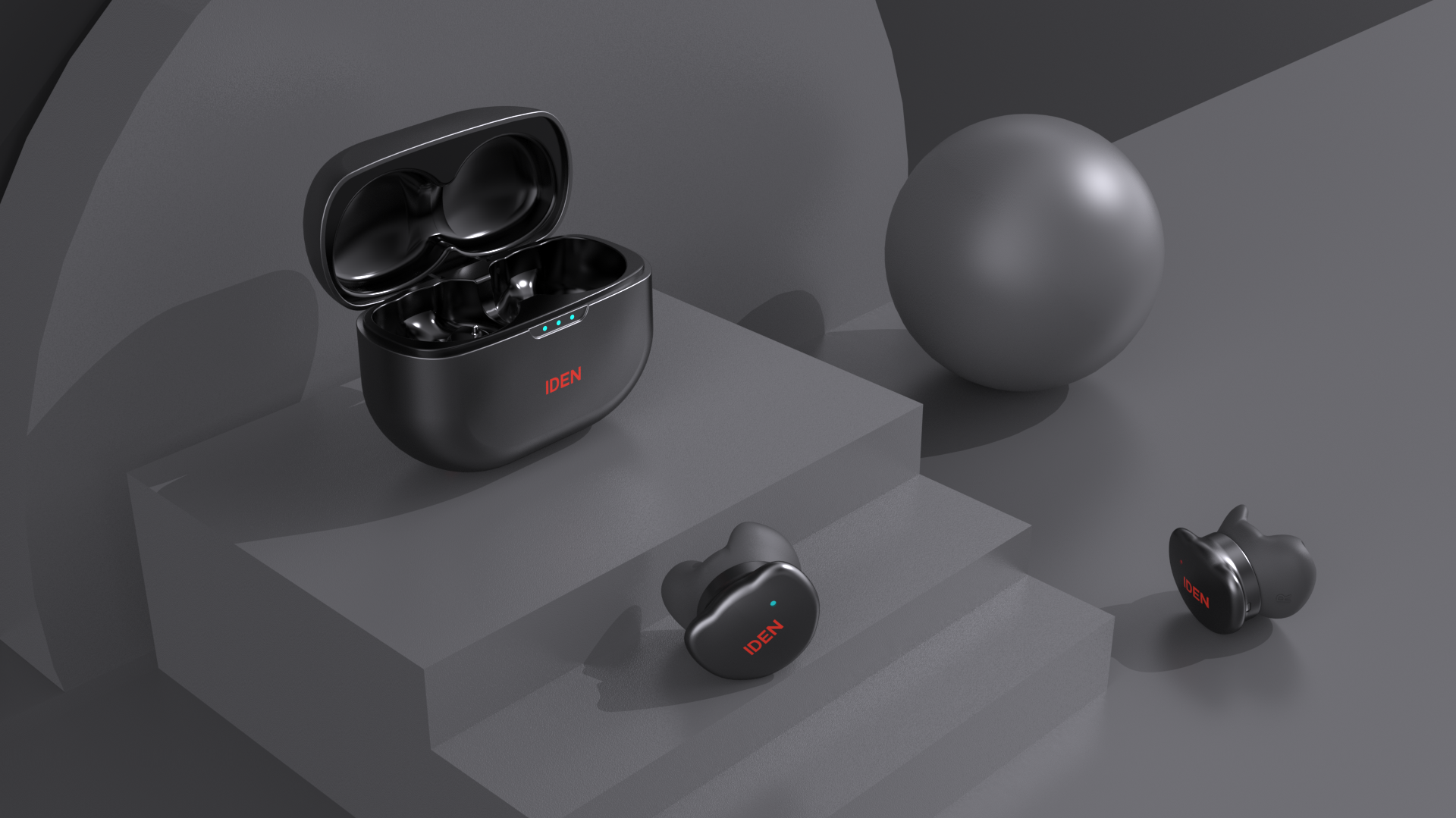 headset，Bluetooth headset，In ear headphones，Appearance design，