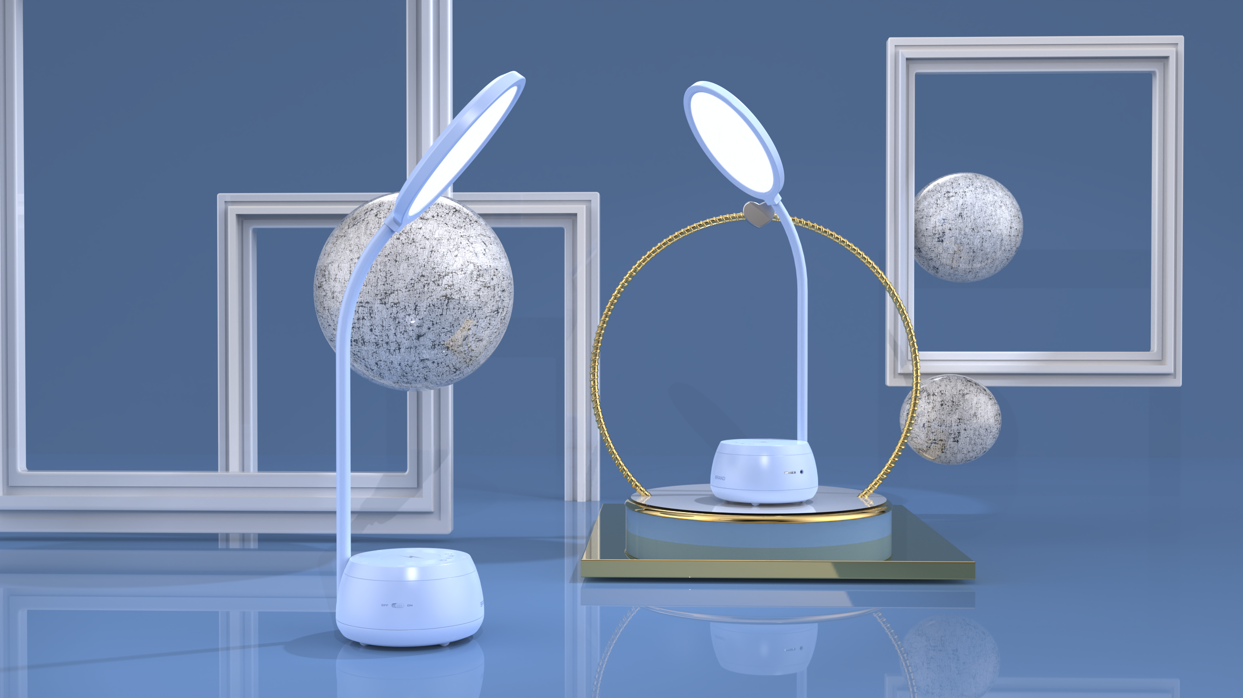 Desk lamp，Intelligent desk lamp，lighting，desktop，lamps and lanterns，lighting，