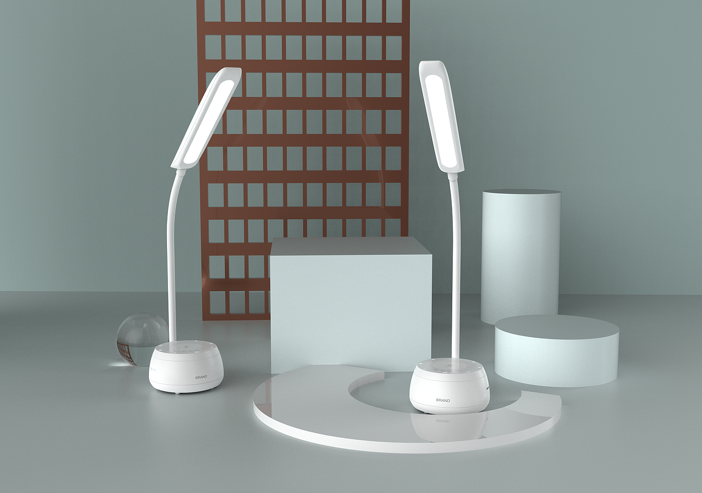 Desk lamp，Intelligent desk lamp，lighting，desktop，lamps and lanterns，lighting，