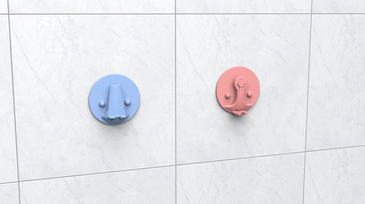 Toothbrush holder，Cup holder，a hook，Paste hook，Appearance design，toothbrush，glass，Home Furnishing，