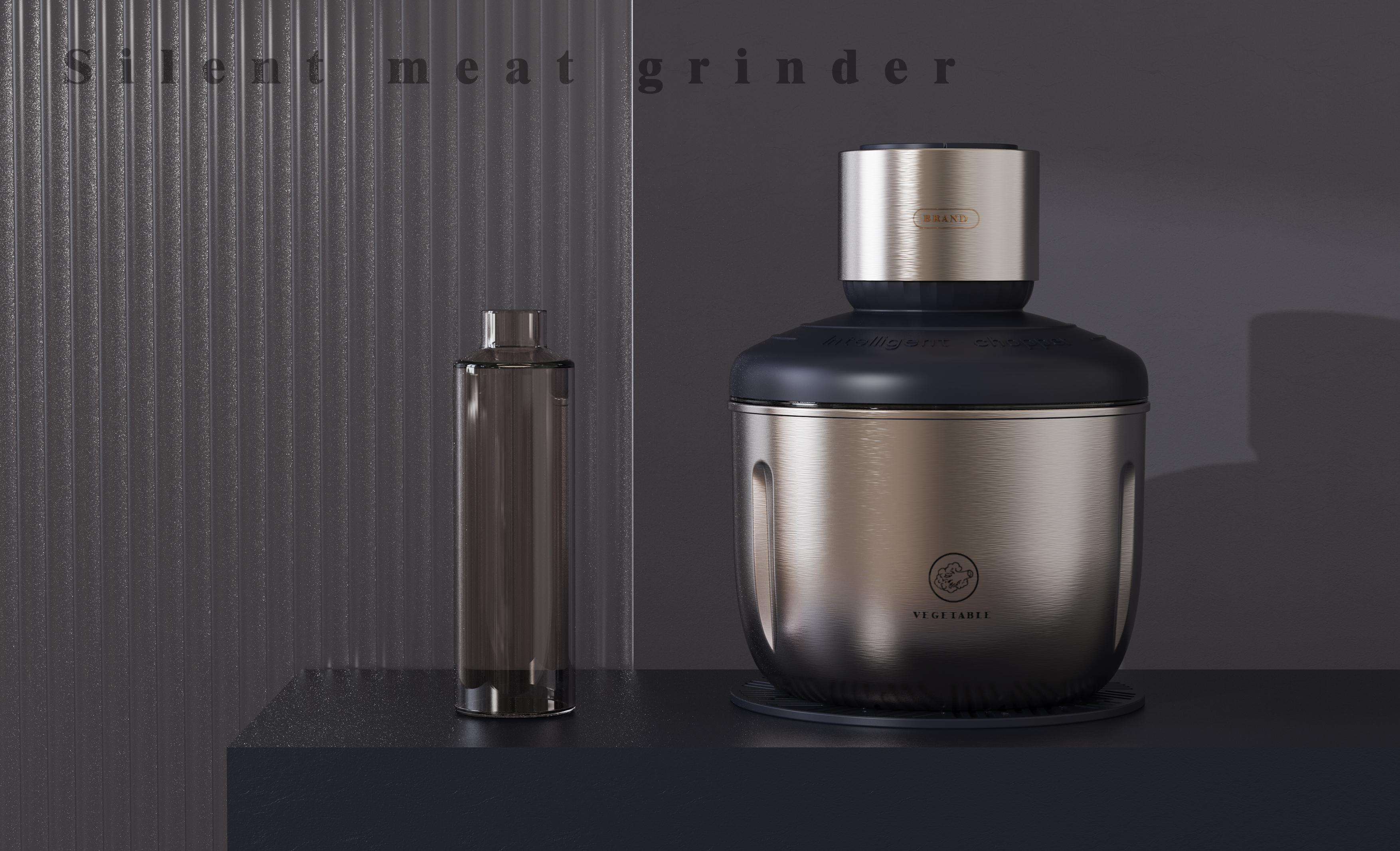 Nordic style design. Mute meat grinder，