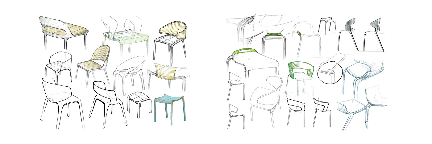 chair，Plastic，environment protection，