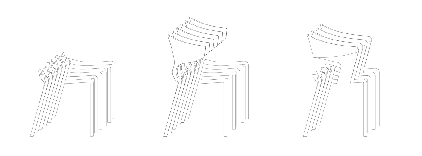 chair，Plastic，environment protection，