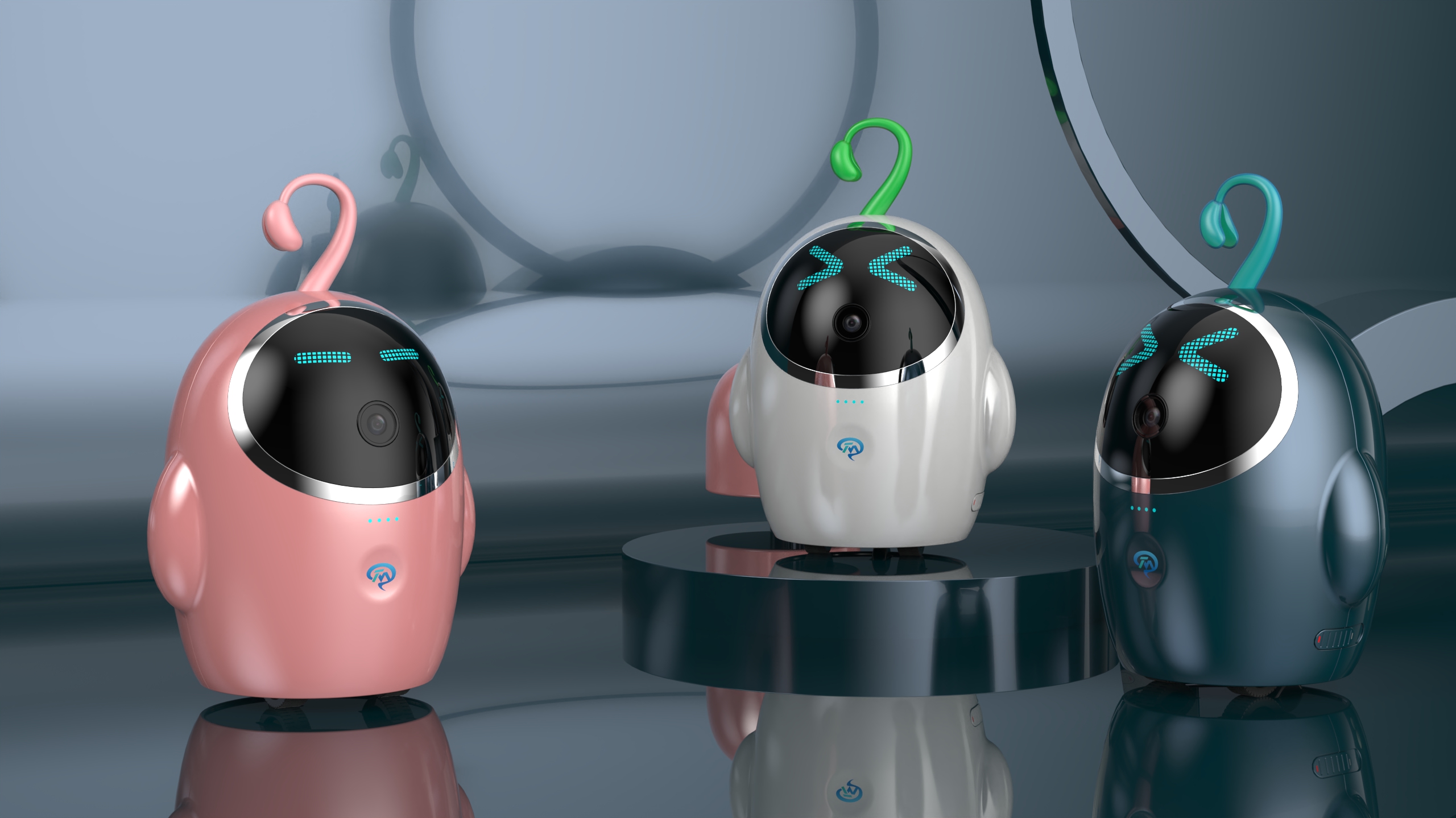 Intelligent companion robot，Intelligent device，monitor，Home Furnishing，videotape，