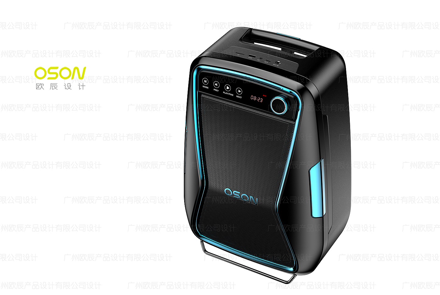 Outdoor speaker，Square dance aunt，Square dance speaker，trolley box speaker，sound，Bluetooth audio，Ou Chen design，Karaoke sound，