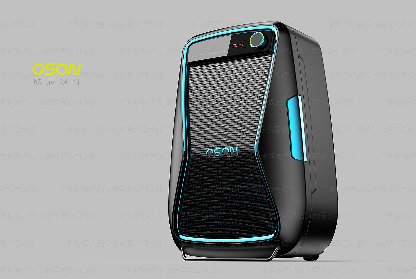 Outdoor speaker，Square dance aunt，Square dance speaker，trolley box speaker，sound，Bluetooth audio，Ou Chen design，Karaoke sound，