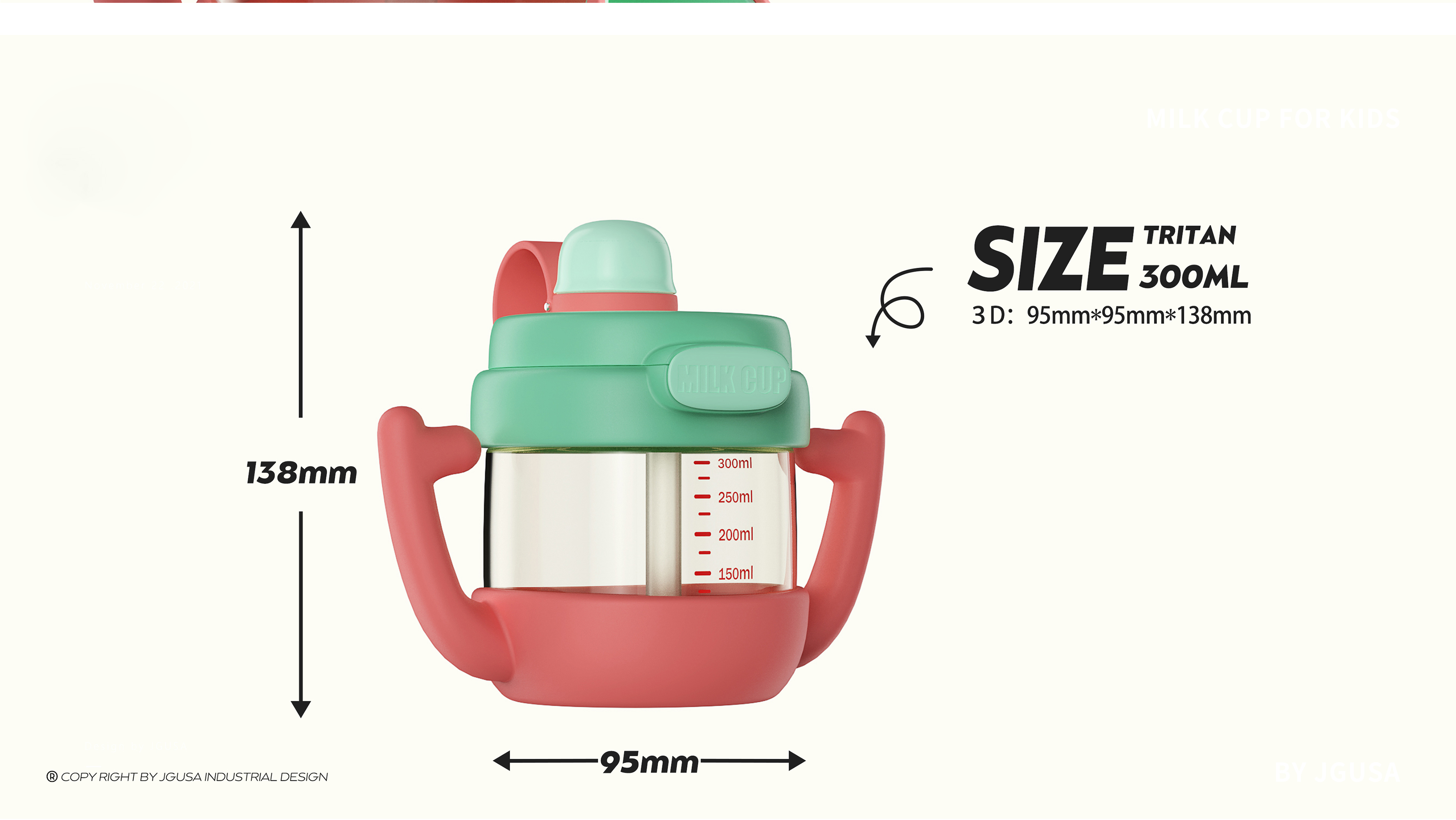 Children's water cup，milk cup，Water cup，