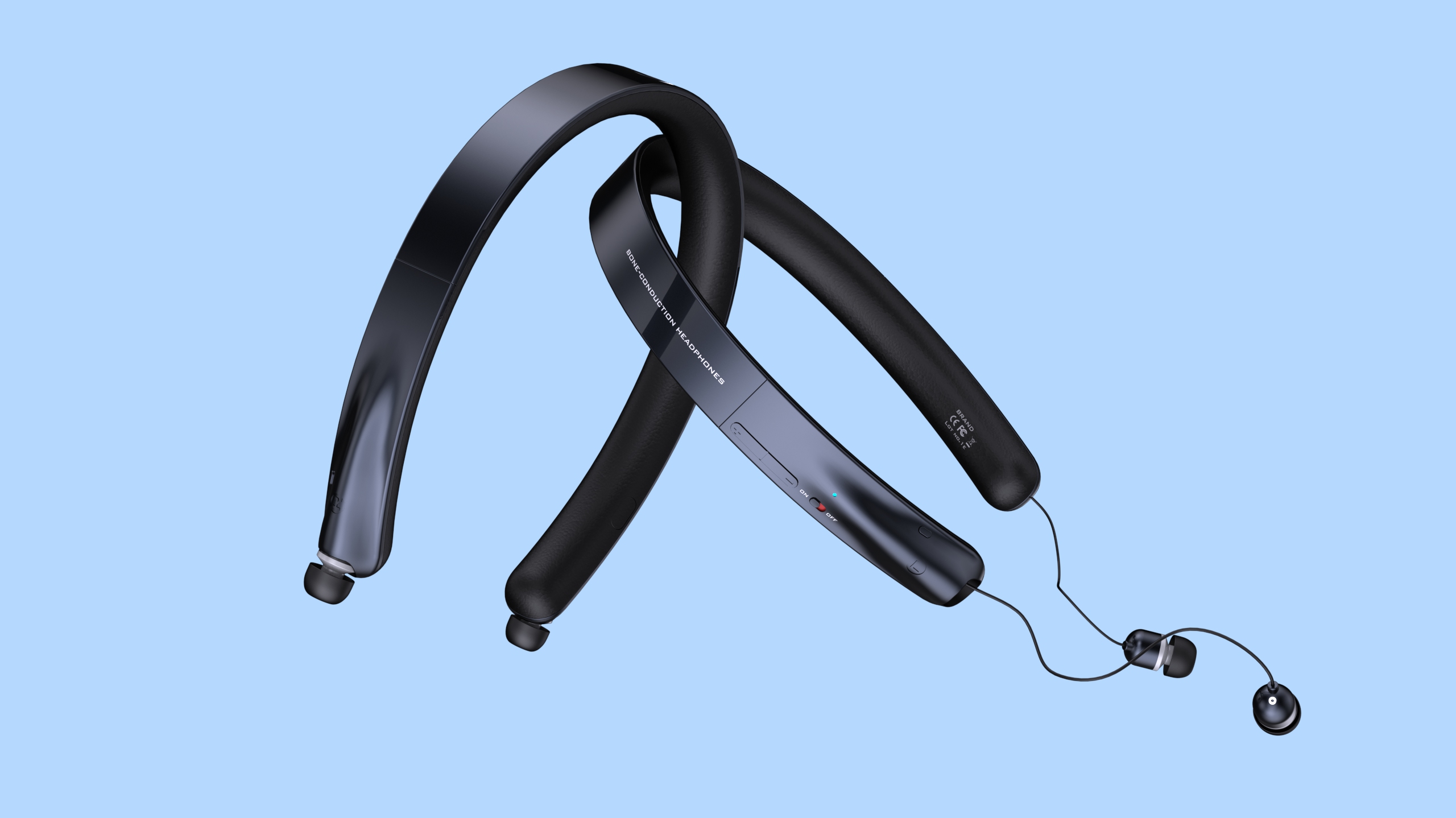 Smart Bluetooth Headset，Bone conduction earphone，Electronic equipment，Digital intelligence，