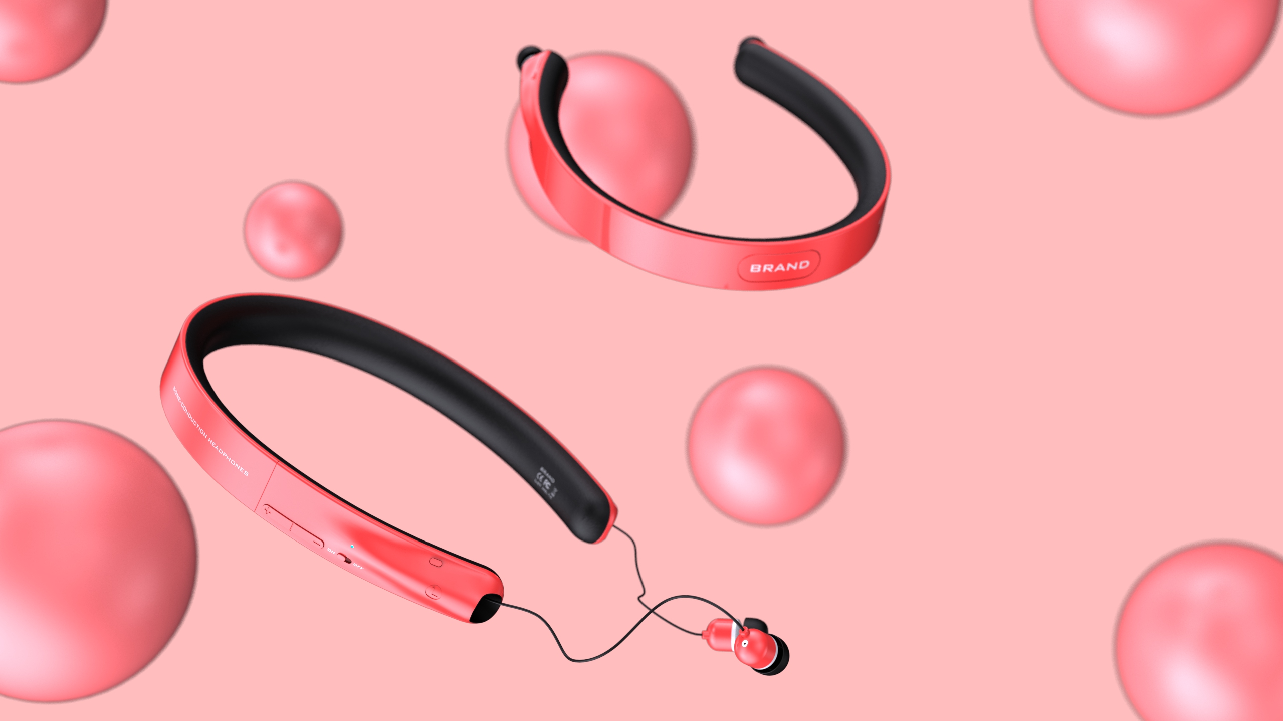 Smart Bluetooth Headset，Bone conduction earphone，Electronic equipment，Digital intelligence，