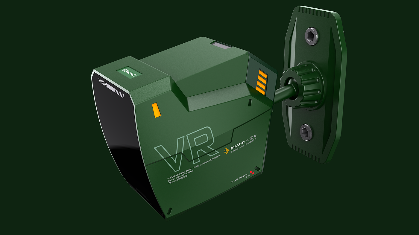 VR scene locator，VR experience，VR equipment，Laser positioning，