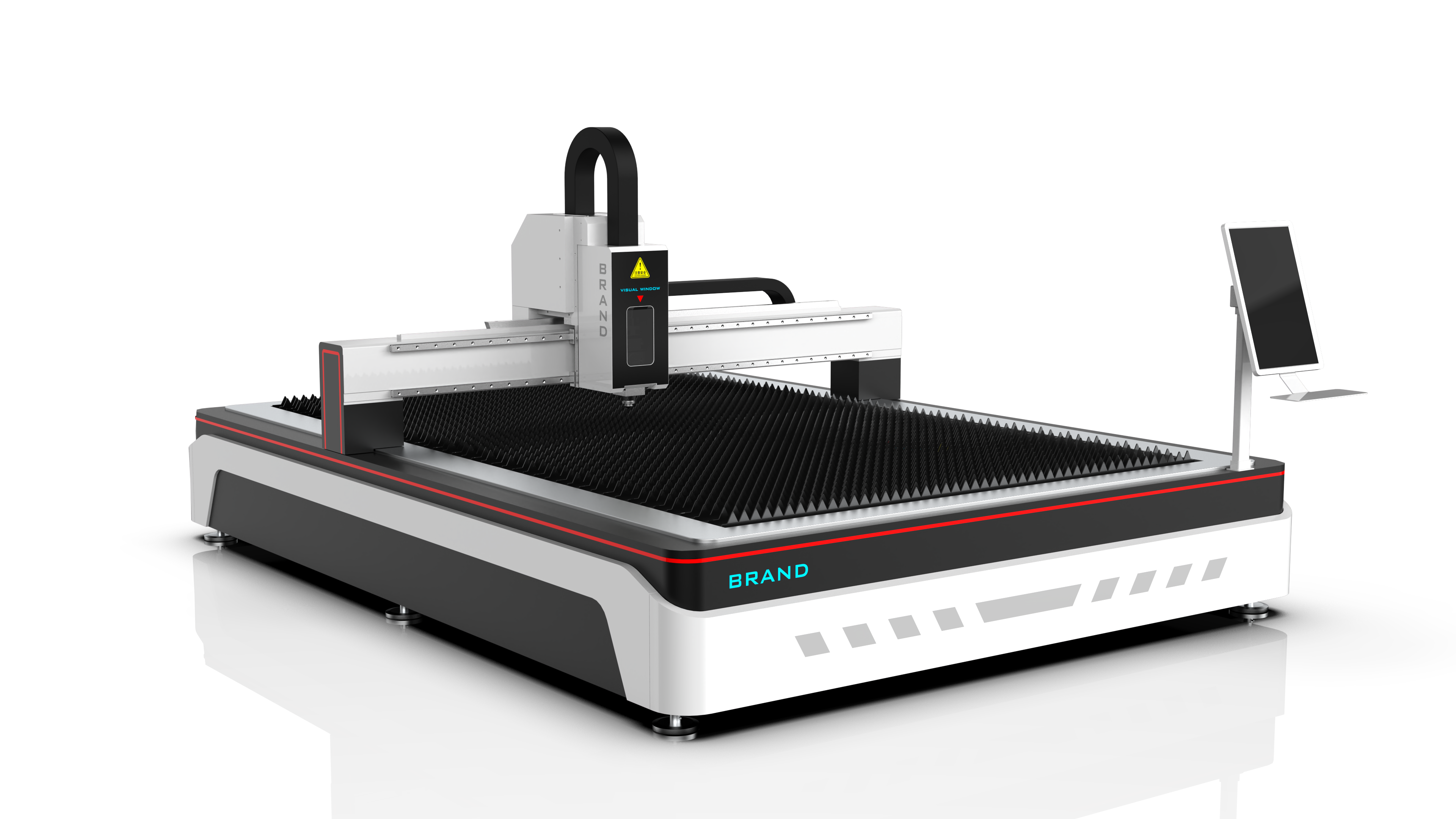 Laser cutting machine，High precision cutting equipment，Sheet metal equipment，Metal shell，