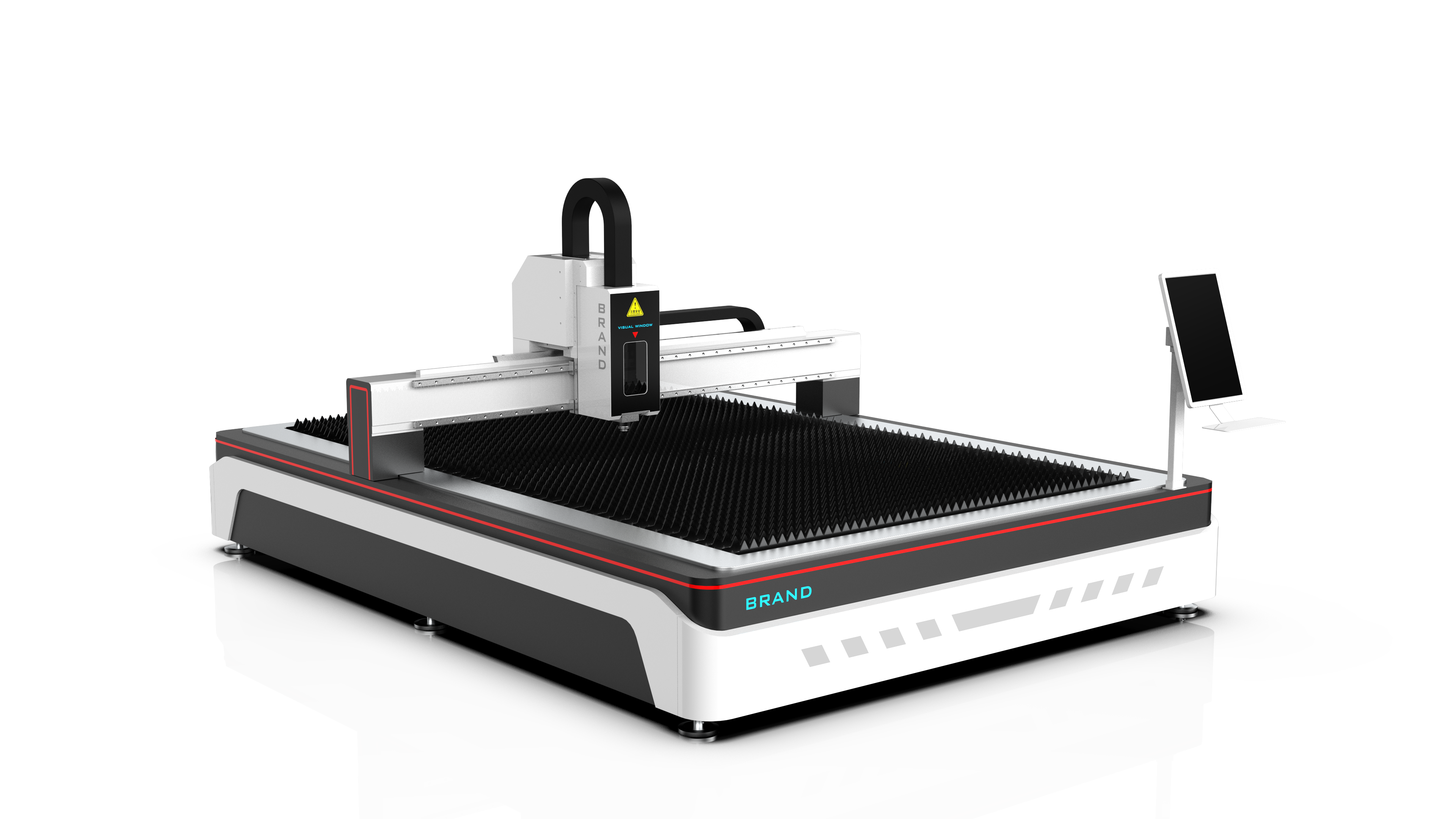 Laser cutting machine，High precision cutting equipment，Sheet metal equipment，Metal shell，